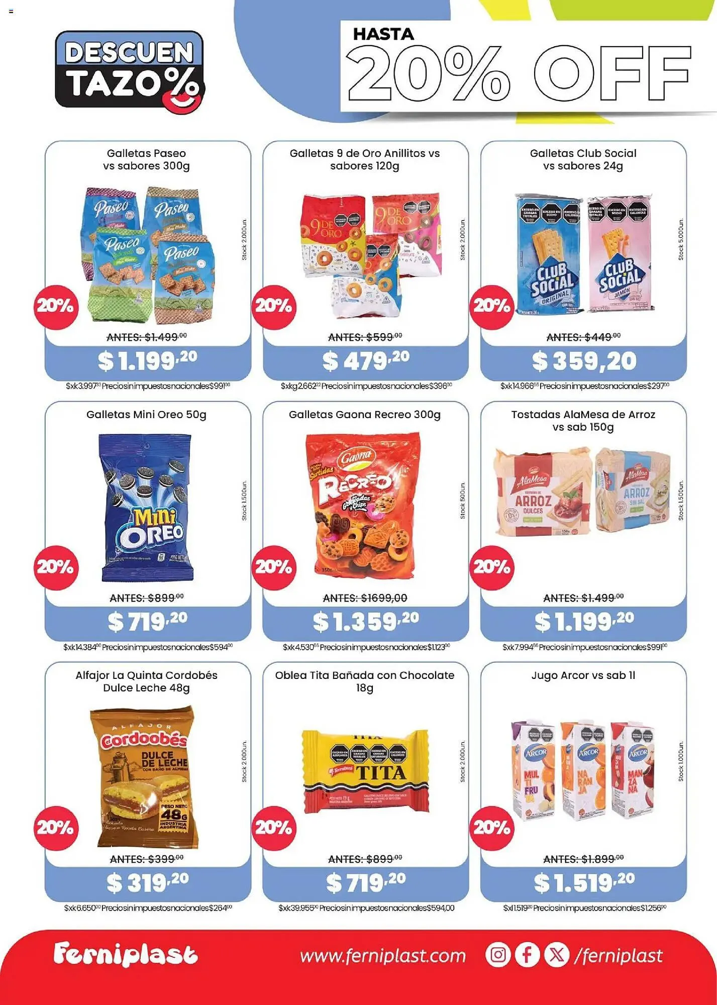 Ofertas de Catálogo Ferniplast 15 de enero al 25 de enero 2026 - Página 6 del catálogo