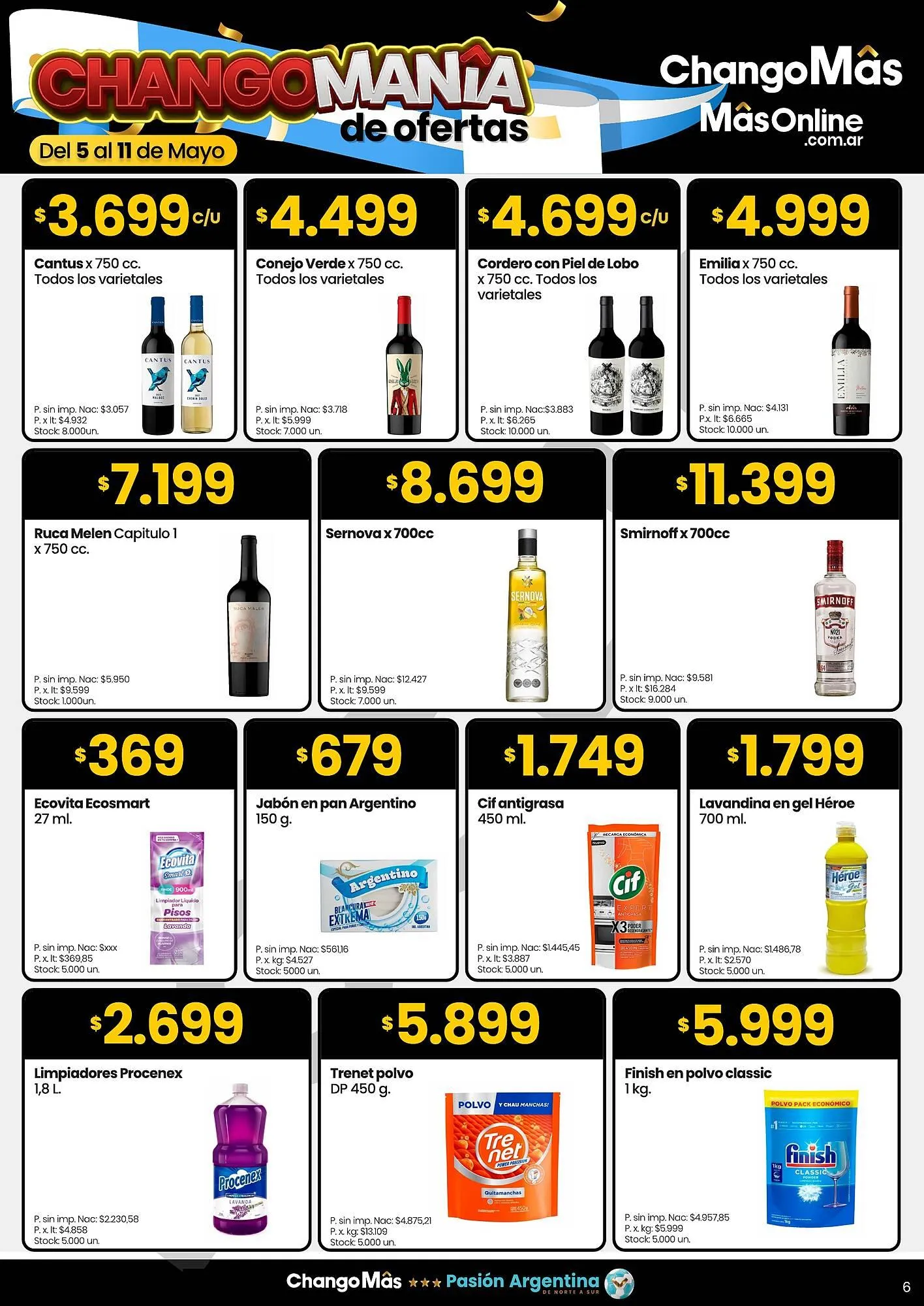 Ofertas de Catálogo Changomas 5 de mayo al 11 de mayo 2026 - Página 6 del catálogo