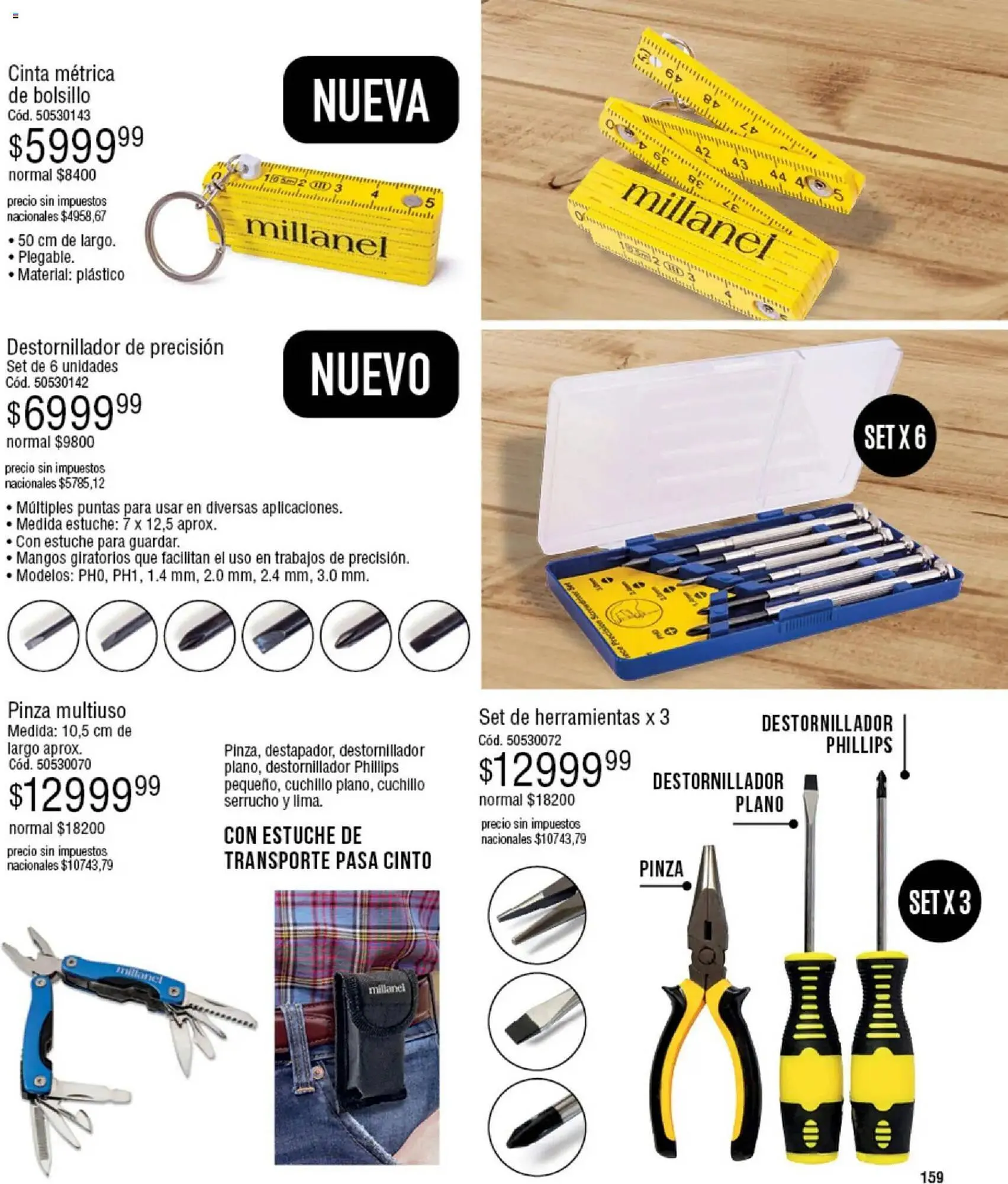 Ofertas de Catálogo Millanel Cosmética 5 de enero al 1 de febrero 2026 - Página 159 del catálogo