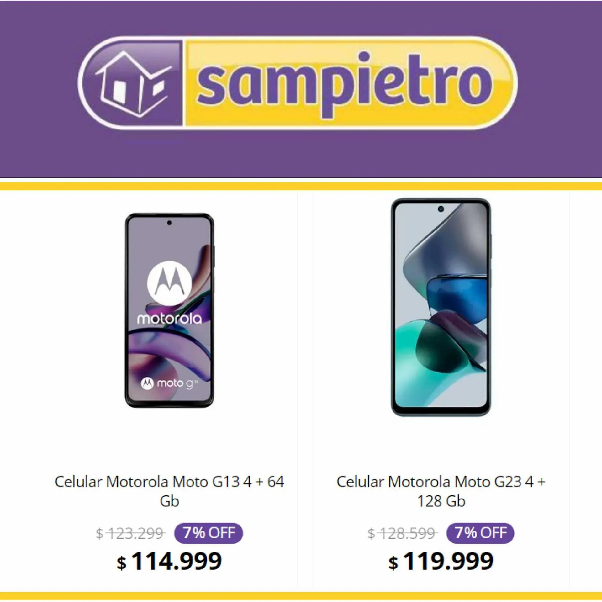 Ofertas de Catálogo Sampietro 29 de agosto al 14 de septiembre 2023 - Página 1 del catálogo