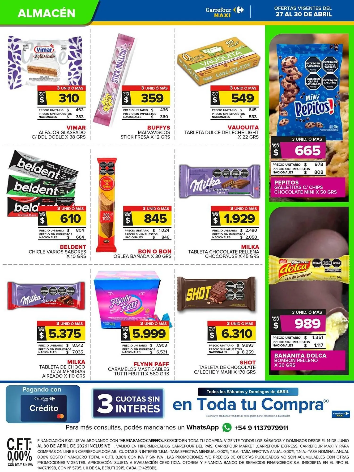 Ofertas de Folleto Carrefour Maxi 27 de abril al 1 de mayo 2026 - Página 21 del catálogo