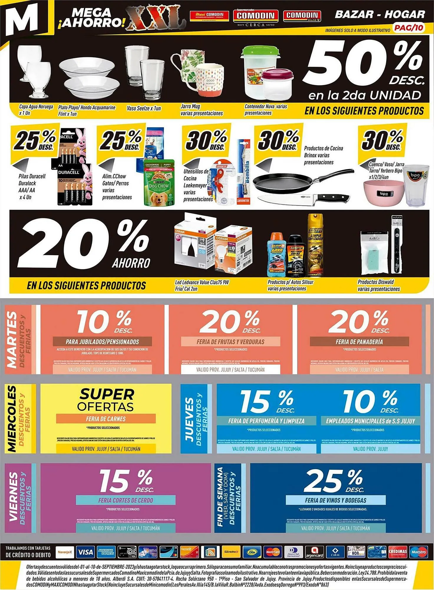 Ofertas de Catálogo Supermercados Comodin 1 de septiembre al 10 de septiembre 2023 - Página 10 del catálogo