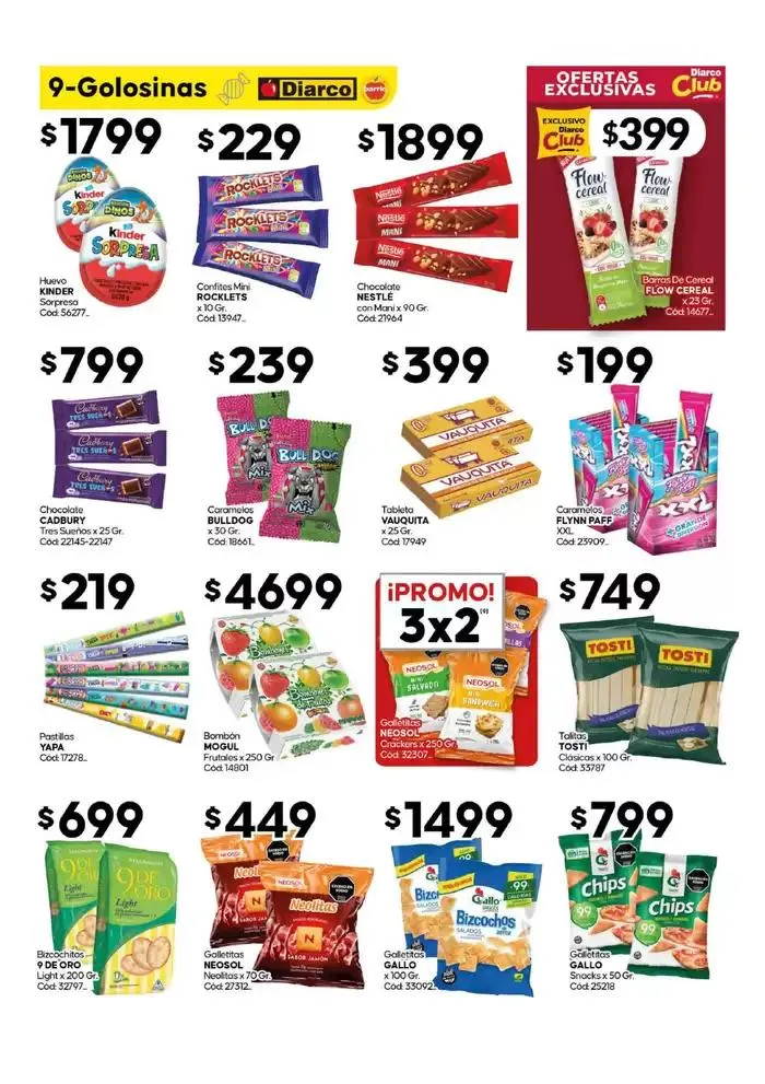 Ofertas de Ofertas Diarco Barrio 29 de septiembre al 4 de octubre 2024 - Página 9 del catálogo