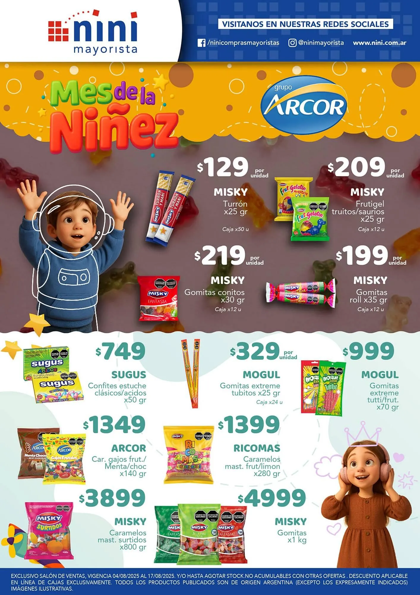 Ofertas de Catálogo Nini Mayorista 4 de agosto al 17 de agosto 2025 - Página 8 del catálogo