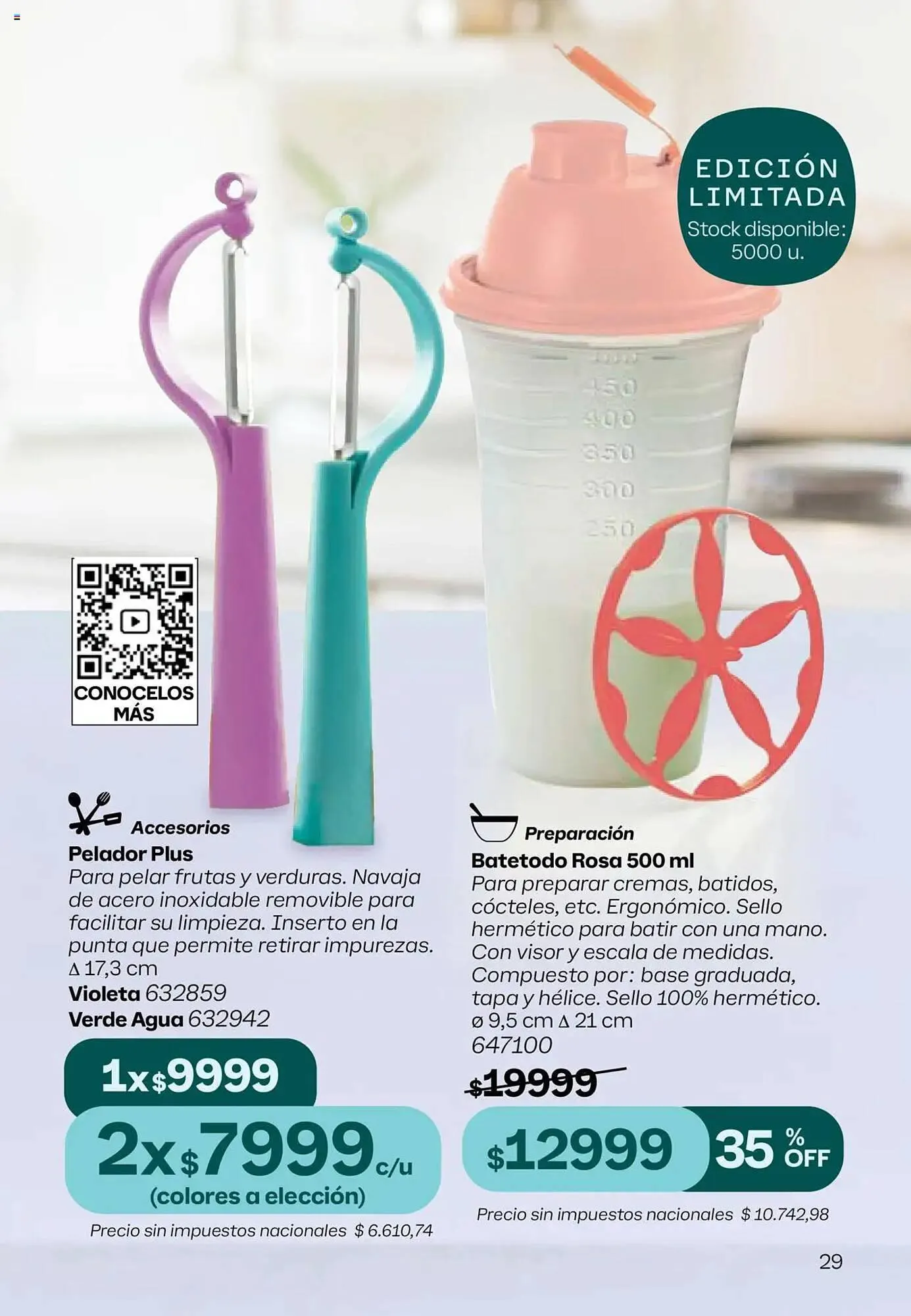 Ofertas de Catálogo Tupperware 29 de mayo al 12 de junio 2025 - Página 30 del catálogo