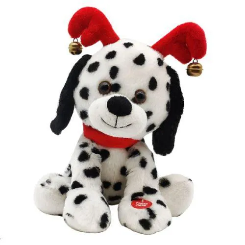 Muñeco de navidad Perro Campanas Cotidiana 20x20x27 cm