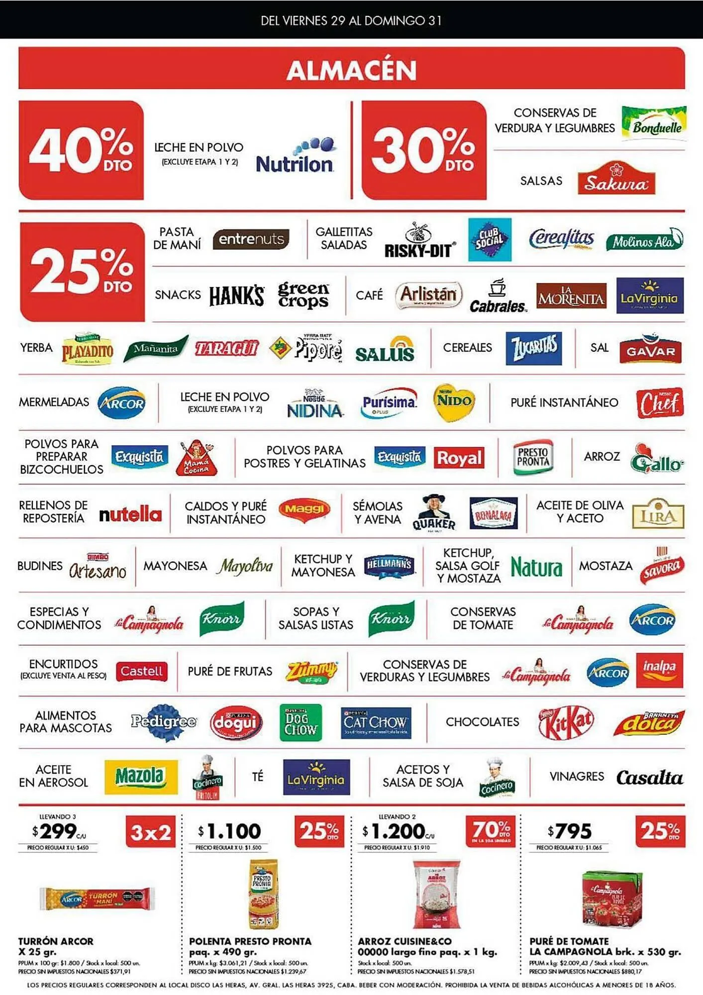 Ofertas de Catálogo Disco 28 de agosto al 31 de agosto 2025 - Página 3 del catálogo