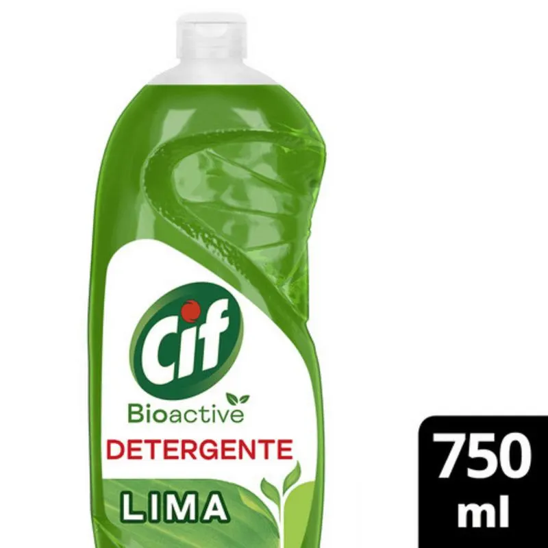 Lavavajilla Bioactive Lima Cif 750ml