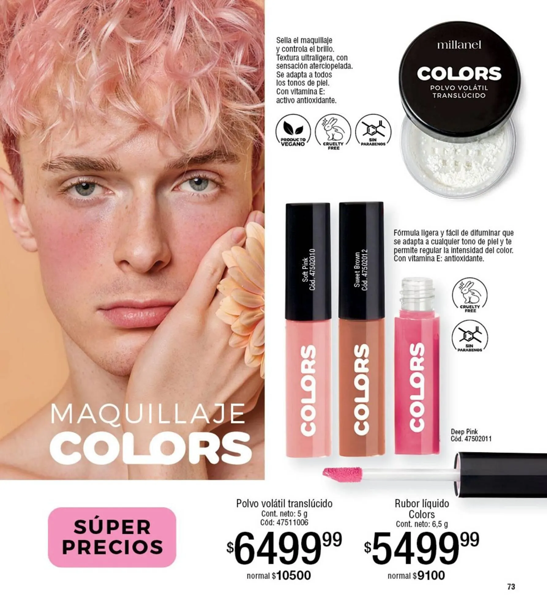 Ofertas de Catálogo Millanel Cosmética 27 de febrero al 31 de marzo 2025 - Página 73 del catálogo