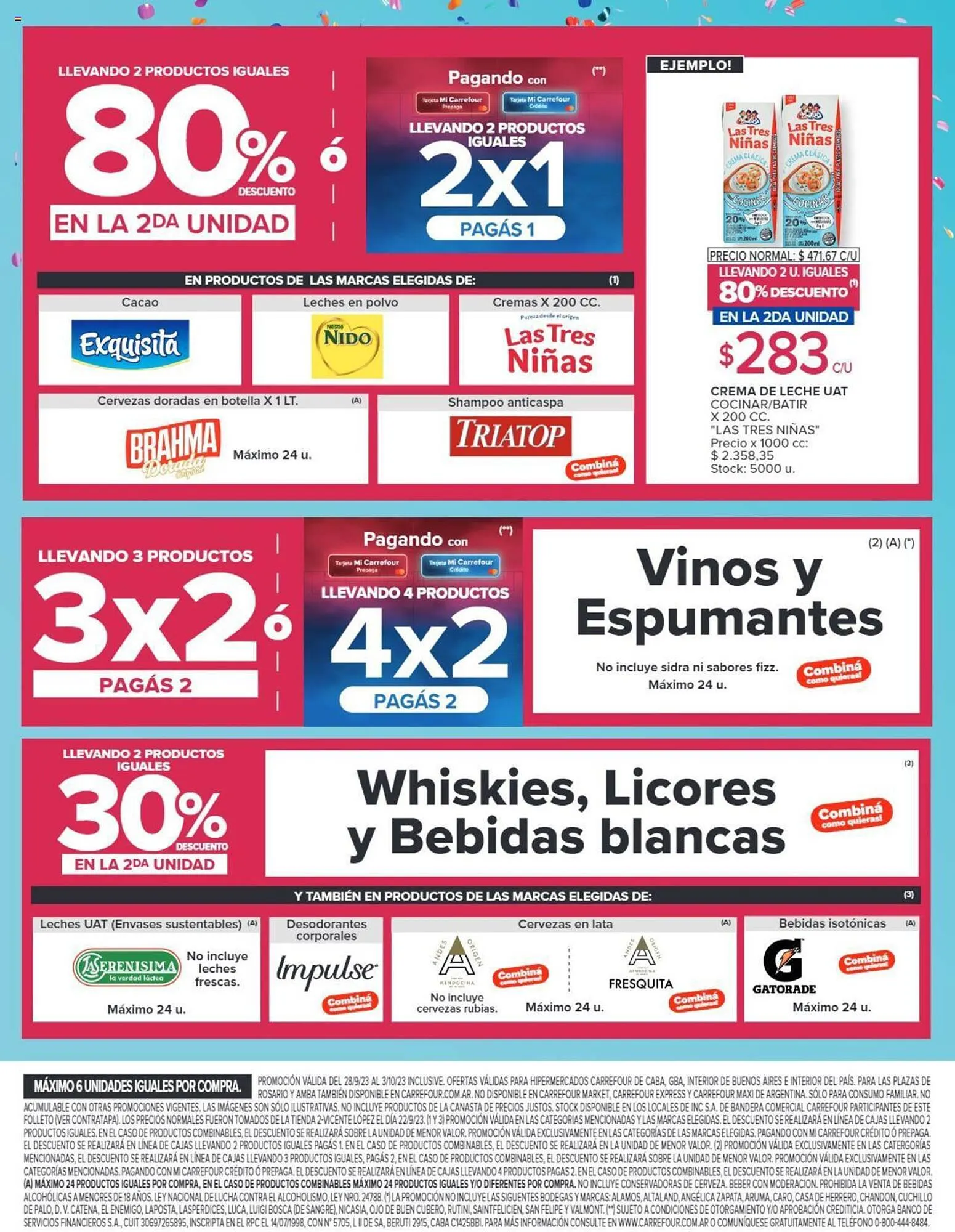 Ofertas de Catálogo Carrefour 28 de septiembre al 3 de octubre 2023 - Página 3 del catálogo