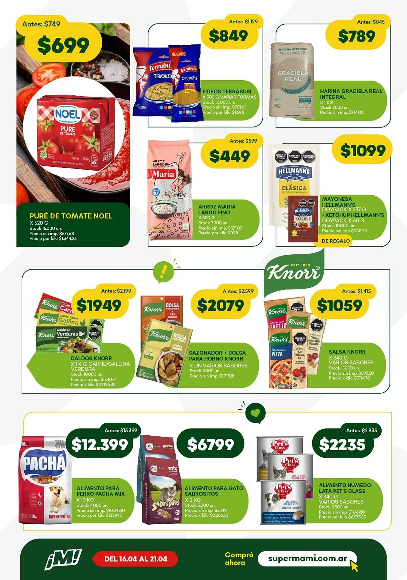 Ofertas de Catálogo Super MAMI 15 de abril al 21 de abril 2026 - Página 17 del catálogo