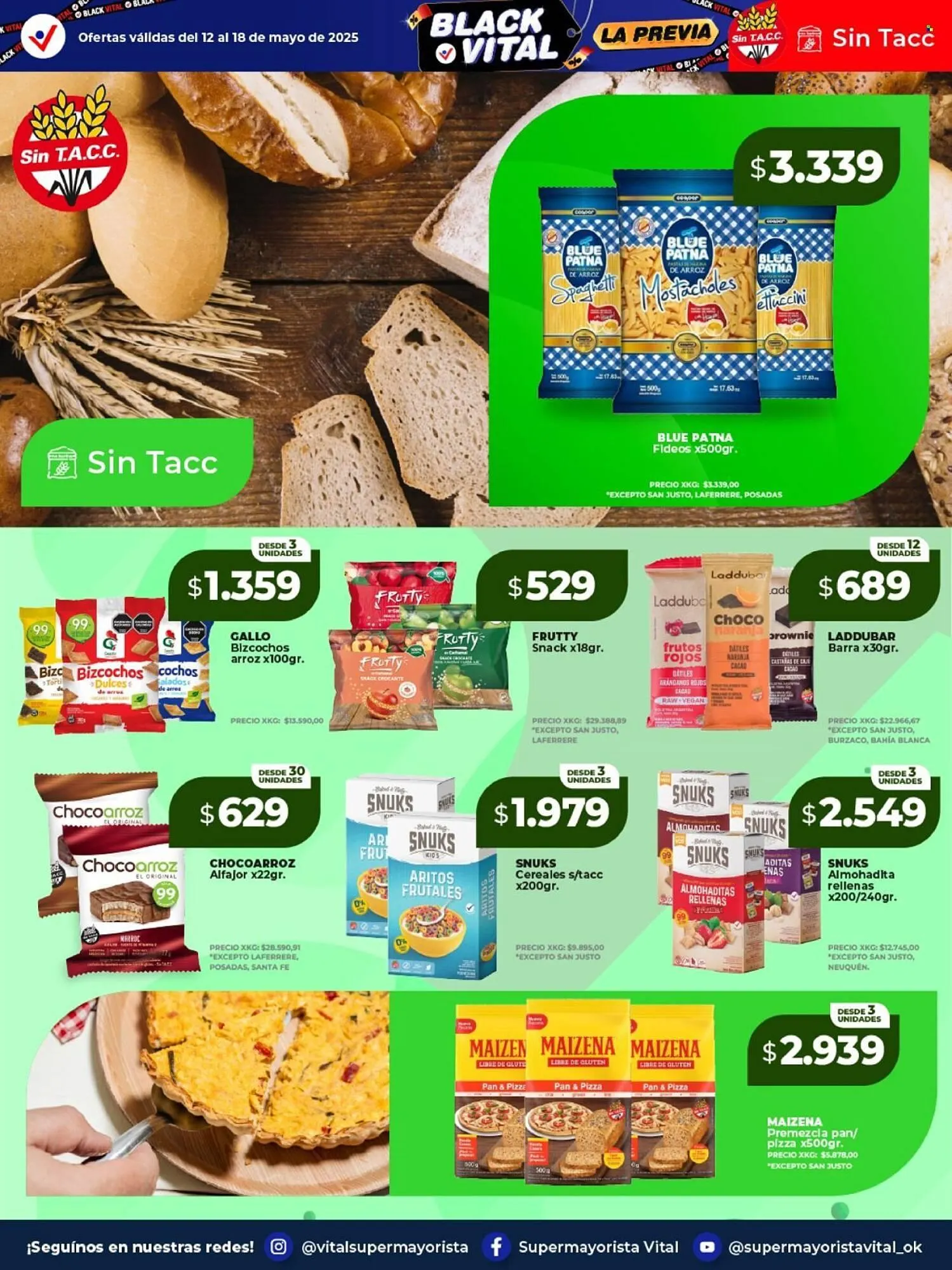 Ofertas de Catálogo Supermayorista Vital 12 de mayo al 18 de mayo 2025 - Página 33 del catálogo