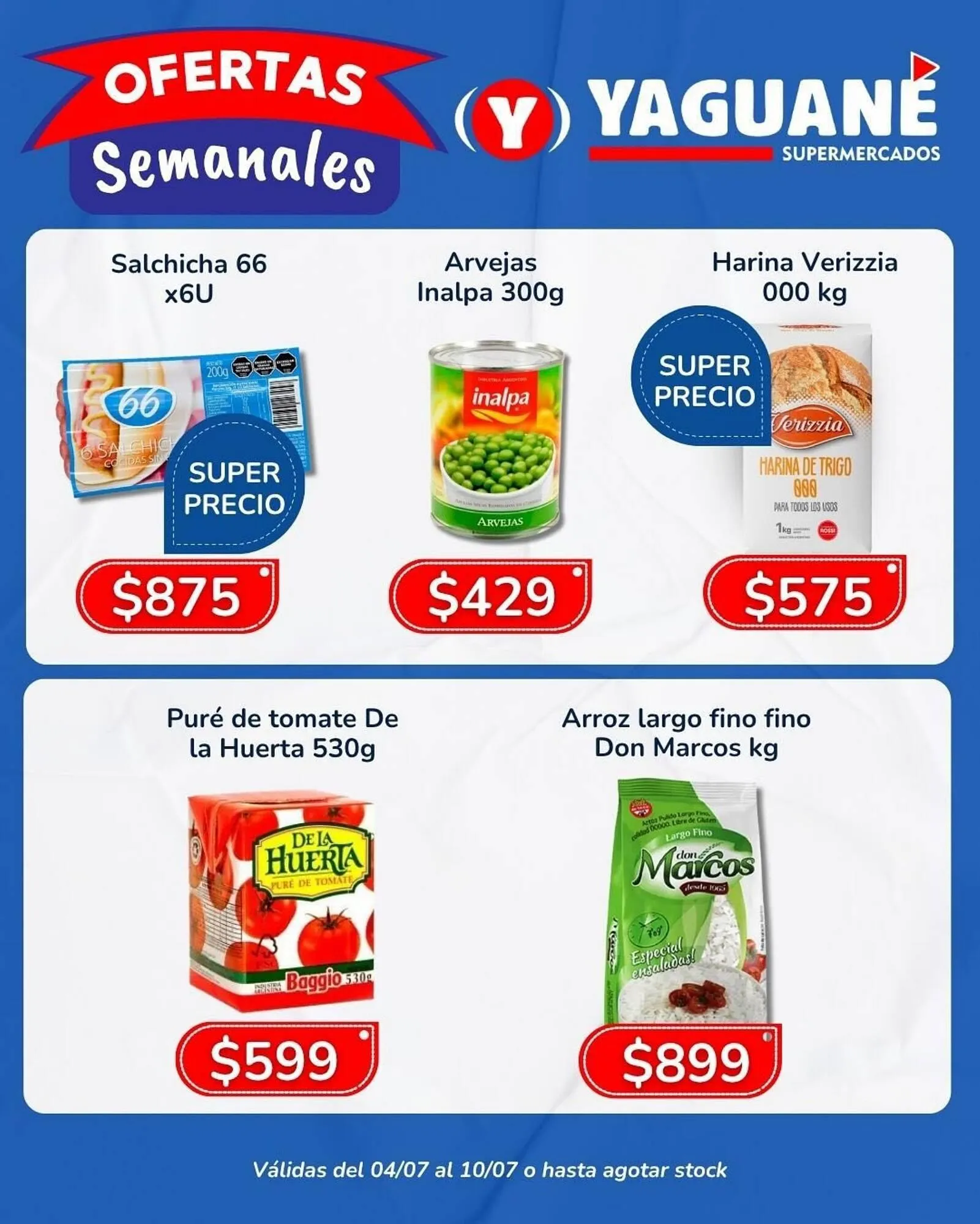 Ofertas de Catálogo Yaguane Supermercados 4 de julio al 10 de julio 2025 - Página 2 del catálogo