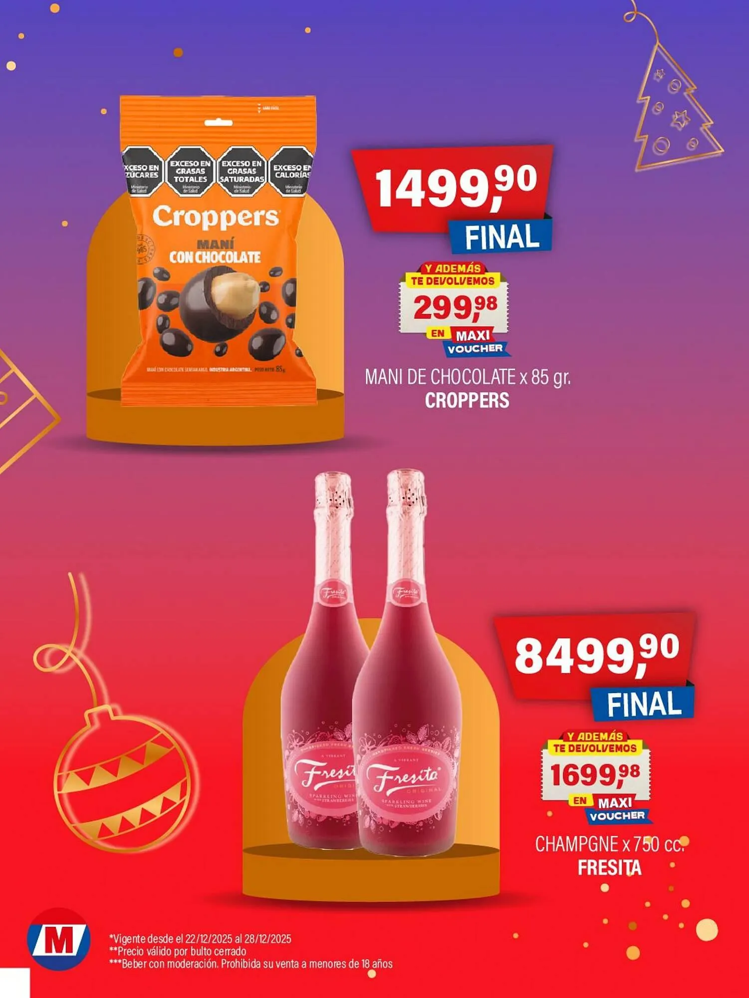 Ofertas de Revista Maxiconsumo 22 de diciembre al 28 de diciembre 2025 - Página 2 del catálogo