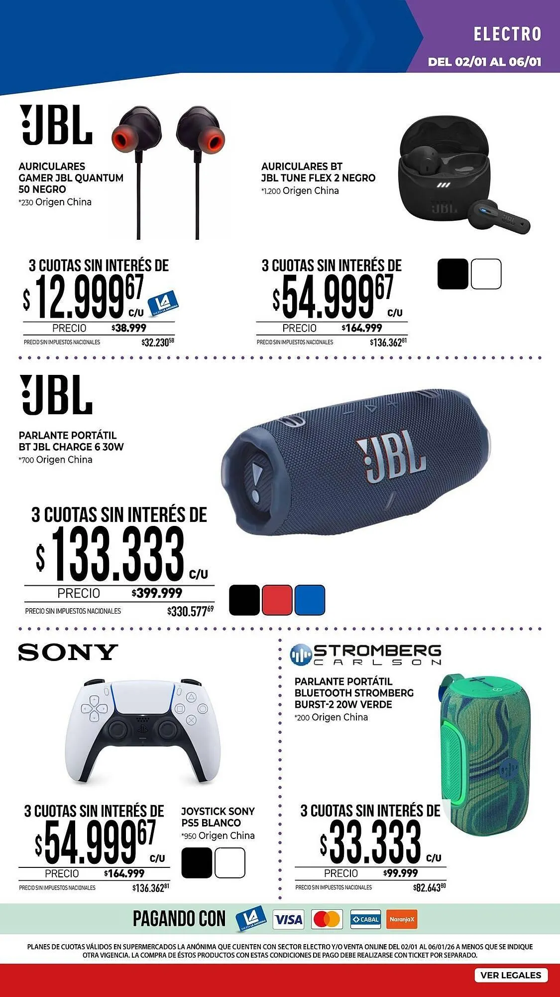 Ofertas de Catálogo La Anonima 1 de febrero al 1 de noviembre 2026 - Página 34 del catálogo