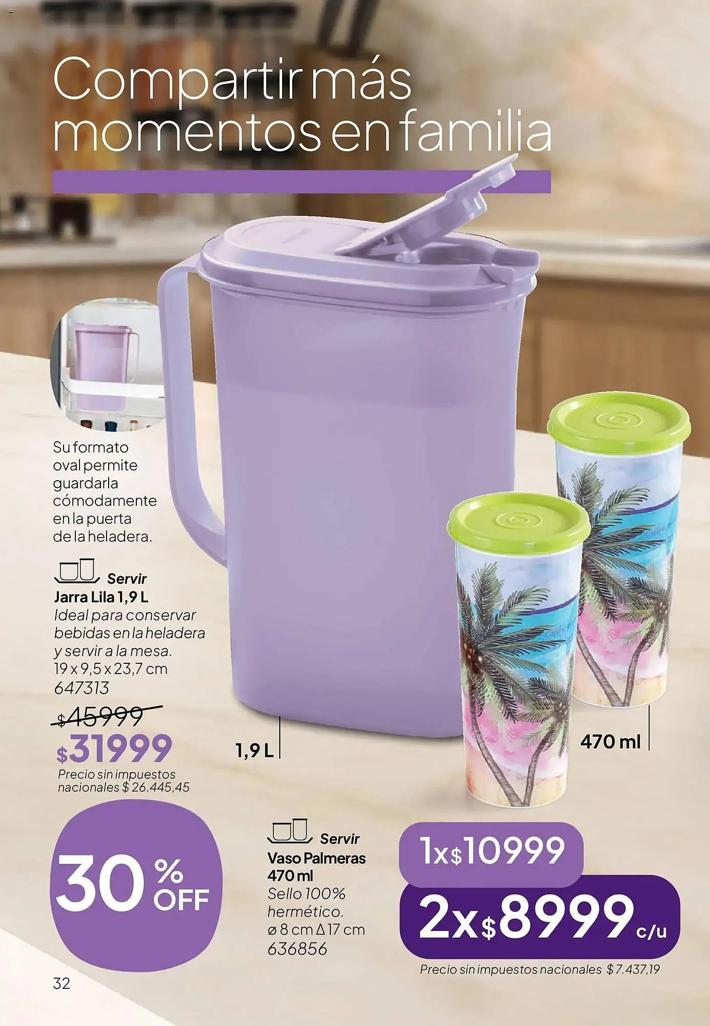 Ofertas de Folleto Tupperware 28 de abril al 31 de mayo 2026 - Página 33 del catálogo
