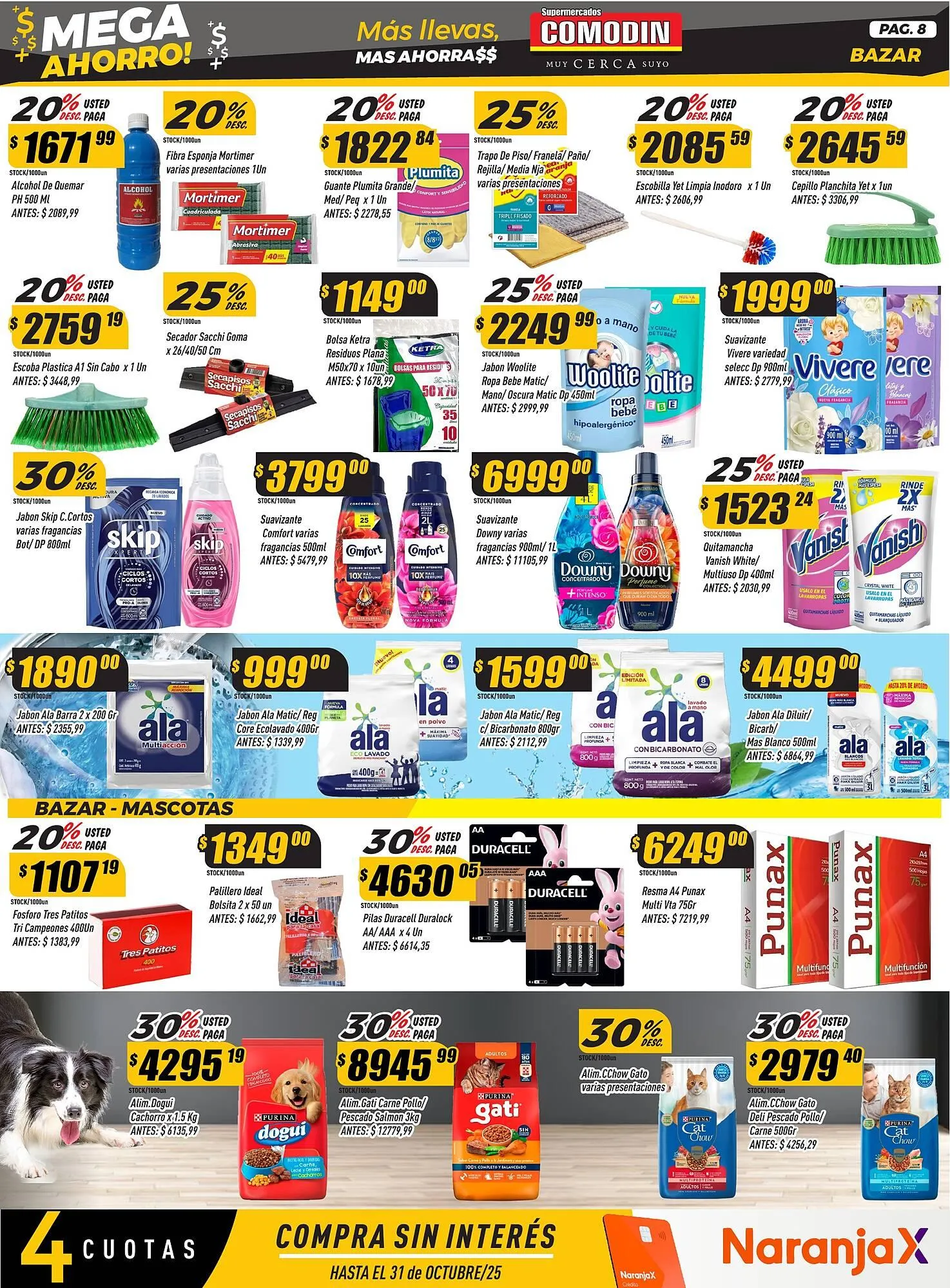 Ofertas de Catálogo Supermercados Comodin 3 de octubre al 9 de octubre 2025 - Página 8 del catálogo