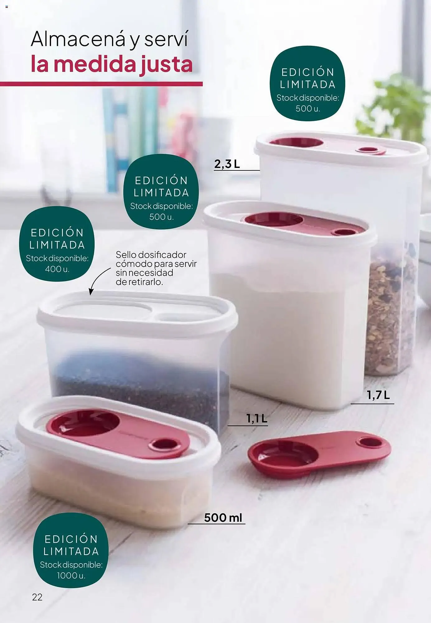 Ofertas de Folleto Tupperware 24 de noviembre al 31 de diciembre 2025 - Página 23 del catálogo