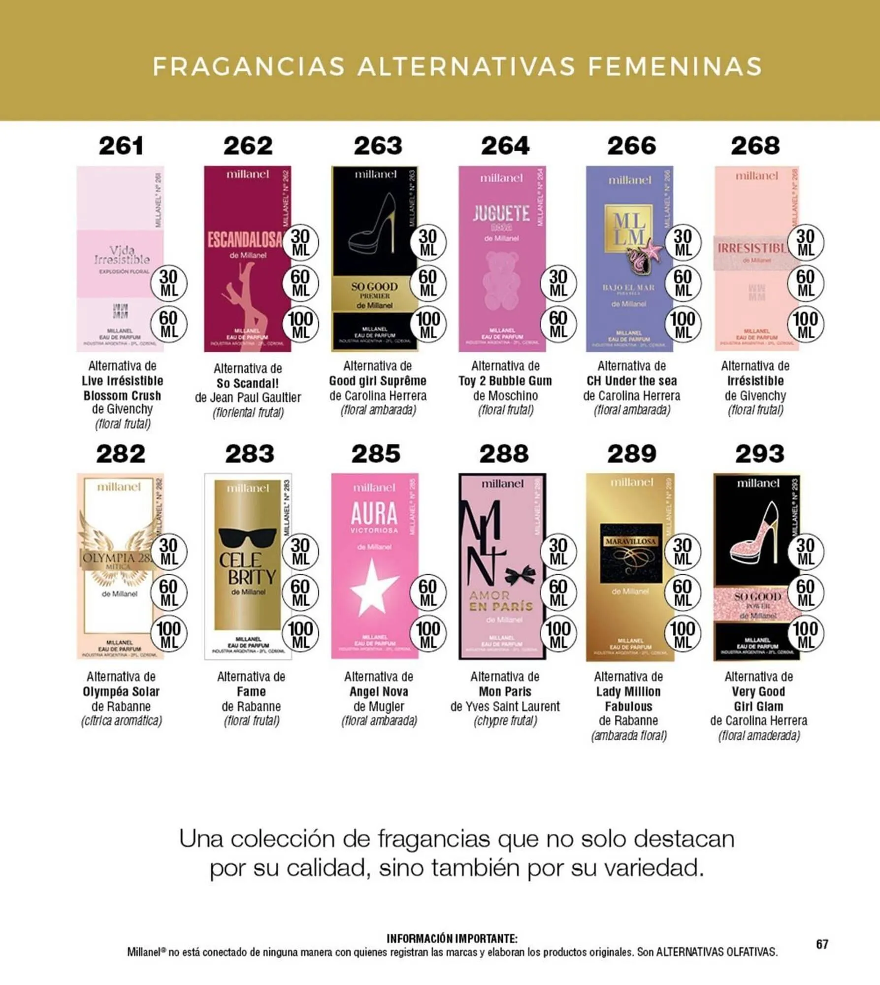 Ofertas de Catálogo Millanel Cosmética 2 de febrero al 1 de marzo 2026 - Página 67 del catálogo