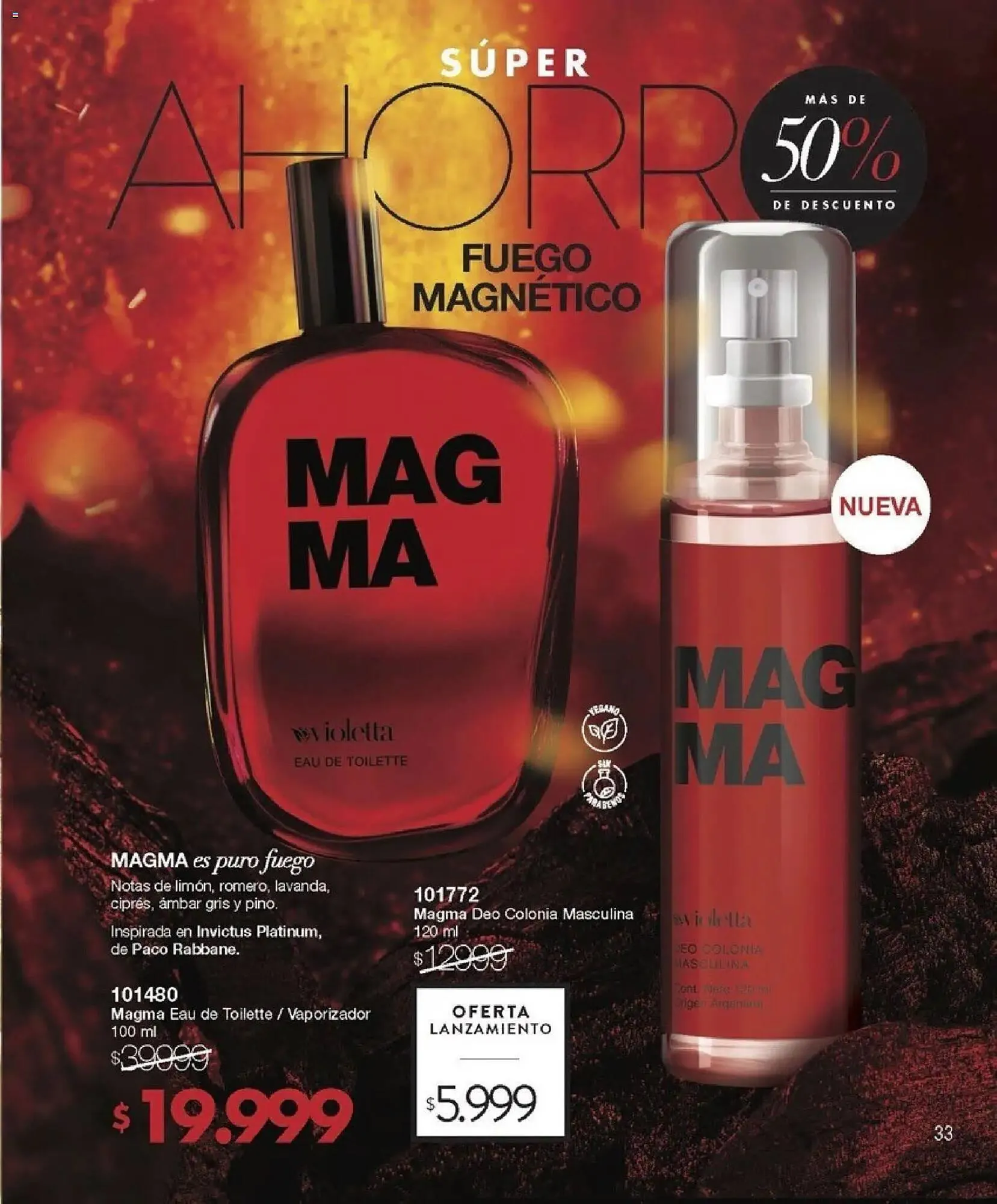 Ofertas de Catálogo Violetta Cosméticos 20 de noviembre al 1 de enero 2026 - Página 33 del catálogo