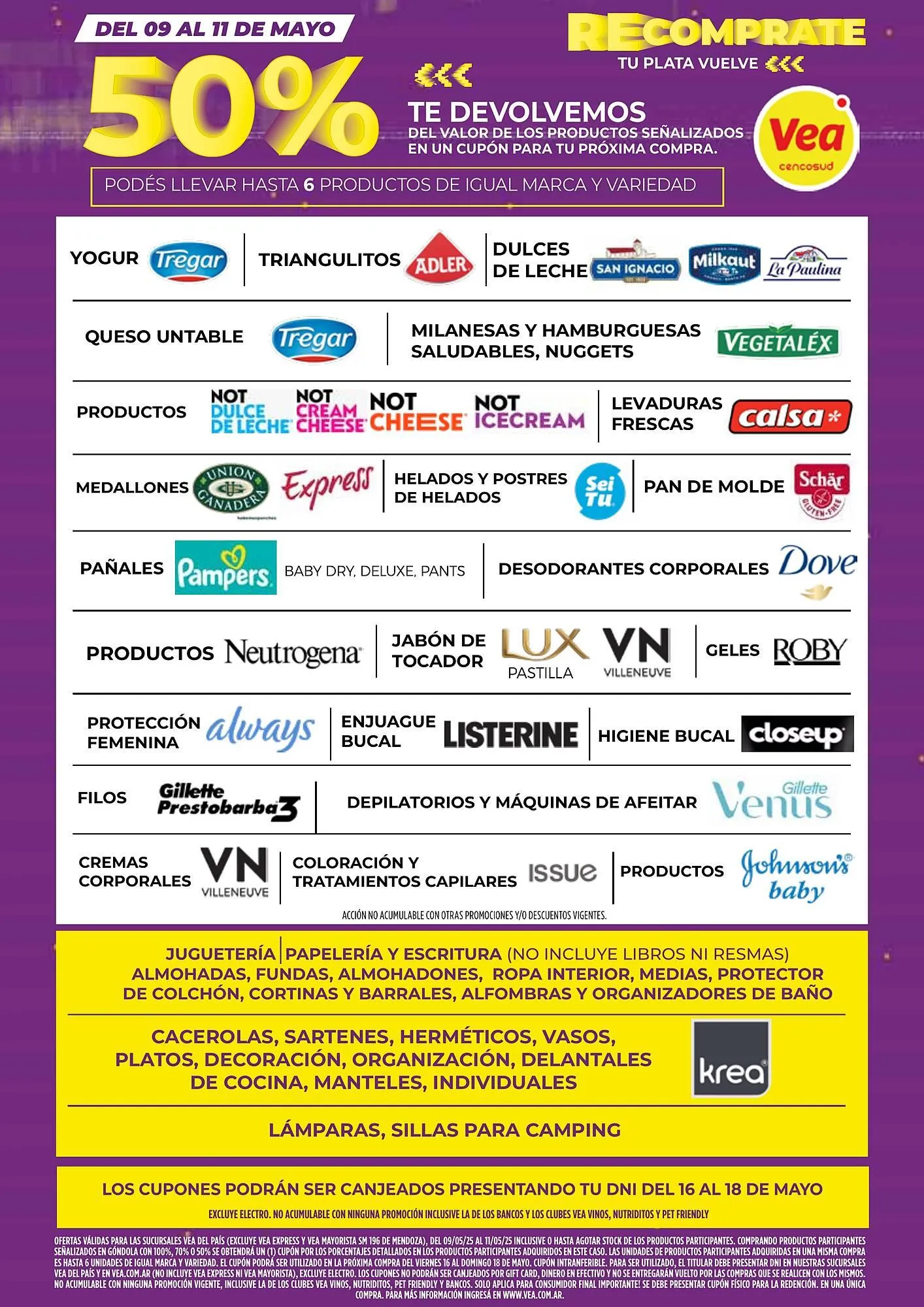 Ofertas de Catálogo Supermercados Vea 9 de mayo al 11 de mayo 2025 - Página 7 del catálogo