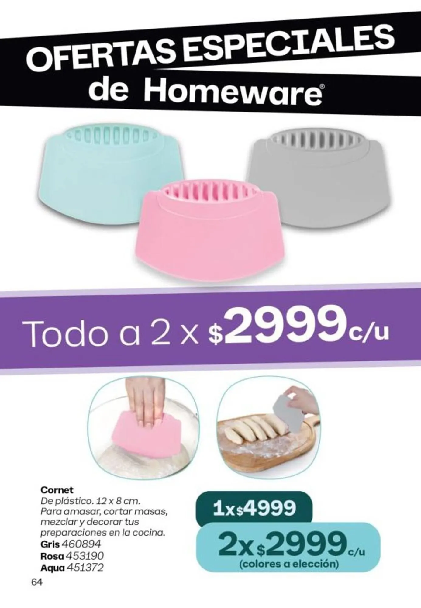 Ofertas de Catálogo Tupperware 4 de abril al 30 de abril 2025 - Página 65 del catálogo