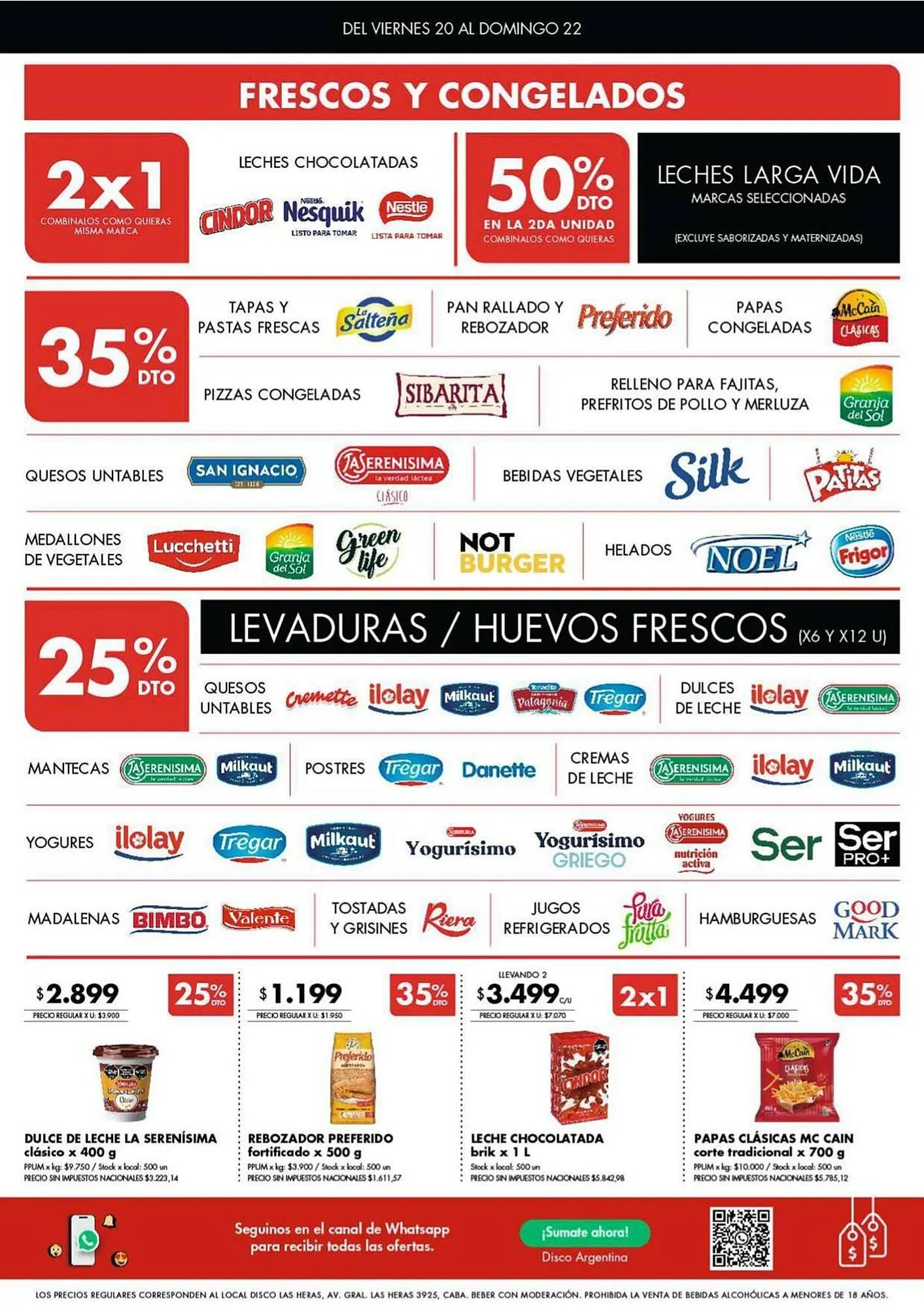 Ofertas de Folleto Disco 20 de marzo al 22 de marzo 2026 - Página 4 del catálogo