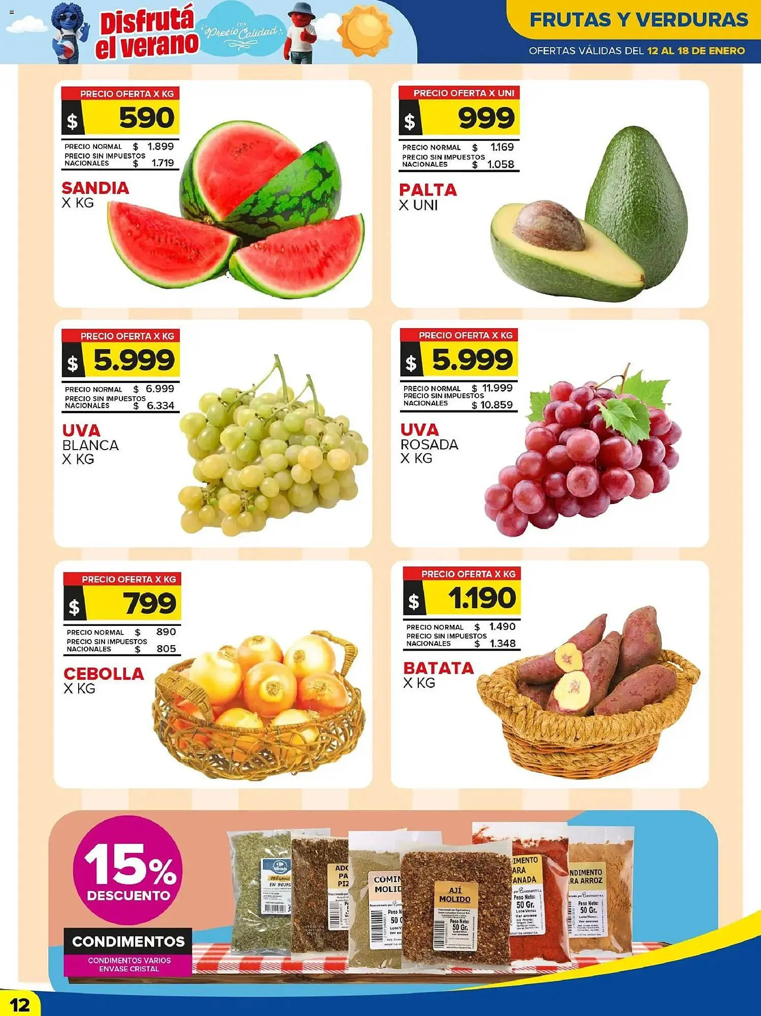 Ofertas de Folleto Carrefour Maxi 12 de enero al 18 de enero 2026 - Página 12 del catálogo