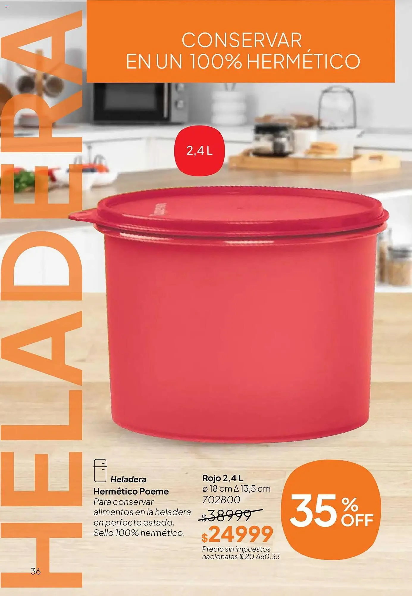Ofertas de Folleto Tupperware 26 de febrero al 10 de marzo 2026 - Página 37 del catálogo