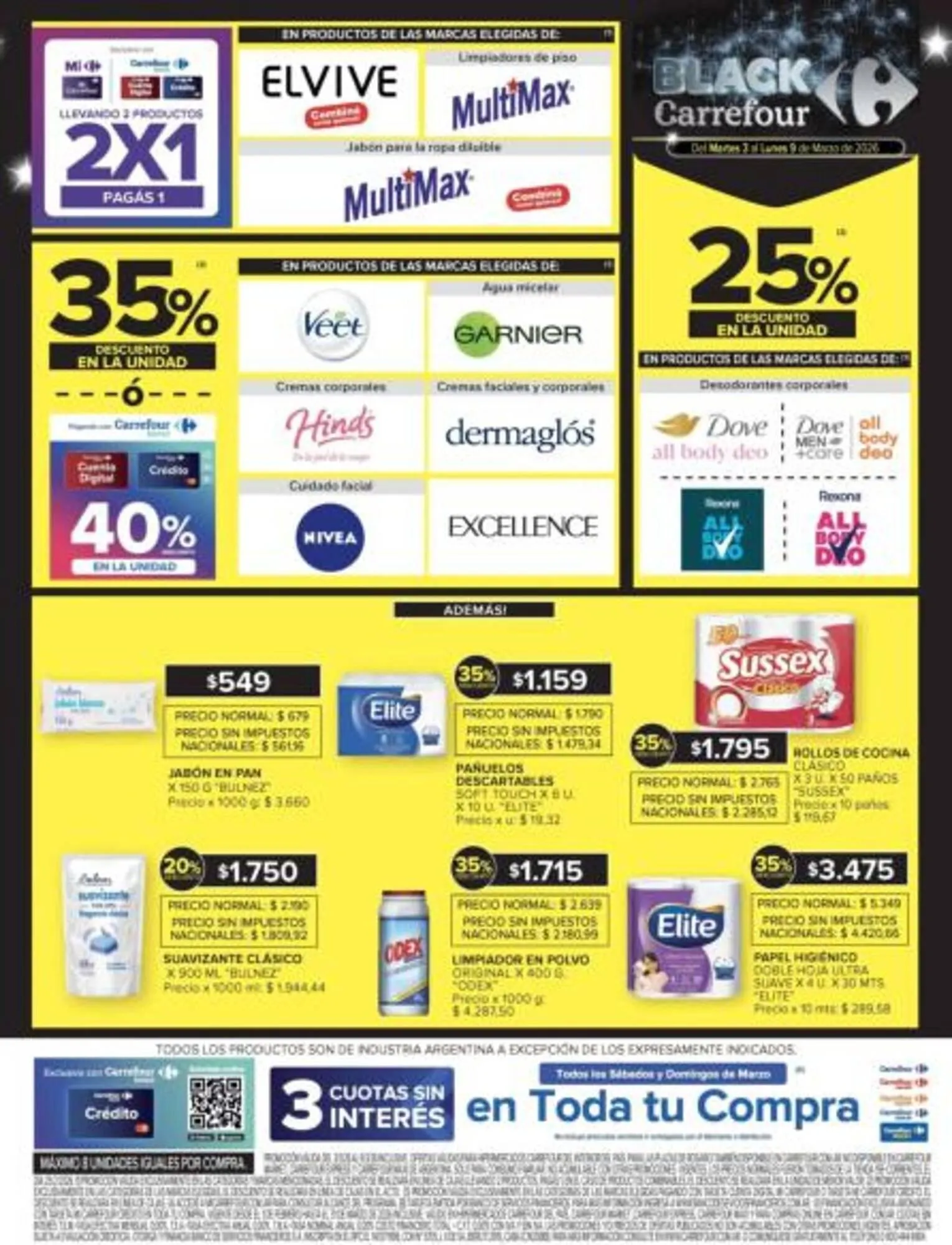 Ofertas de Catálogo Carrefour 3 de marzo al 9 de marzo 2026 - Página 12 del catálogo