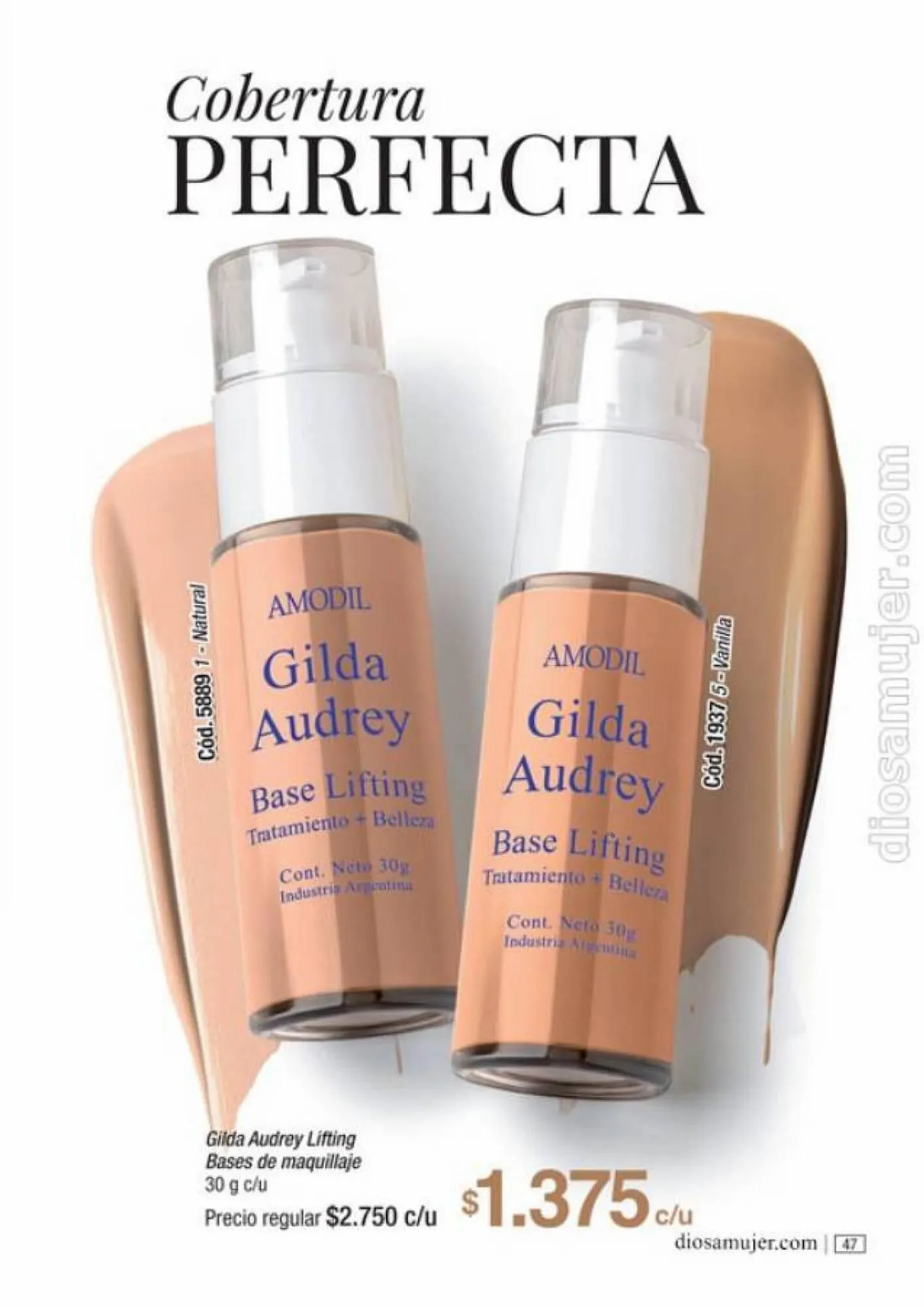 Ofertas de Catálogo Amodil 6 de septiembre al 10 de octubre 2023 - Página 47 del catálogo