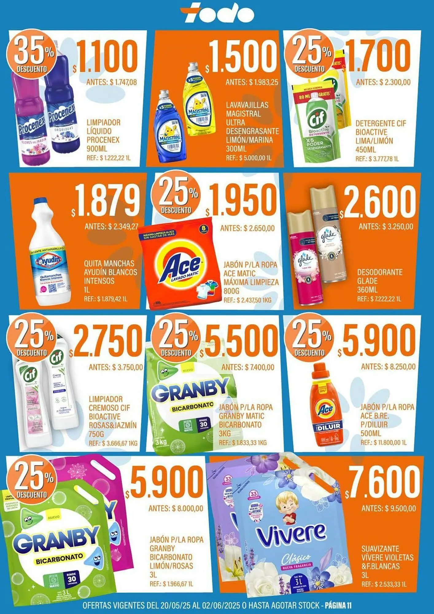 Ofertas de Catálogo Supermercados Todo 20 de mayo al 2 de junio 2025 - Página 11 del catálogo