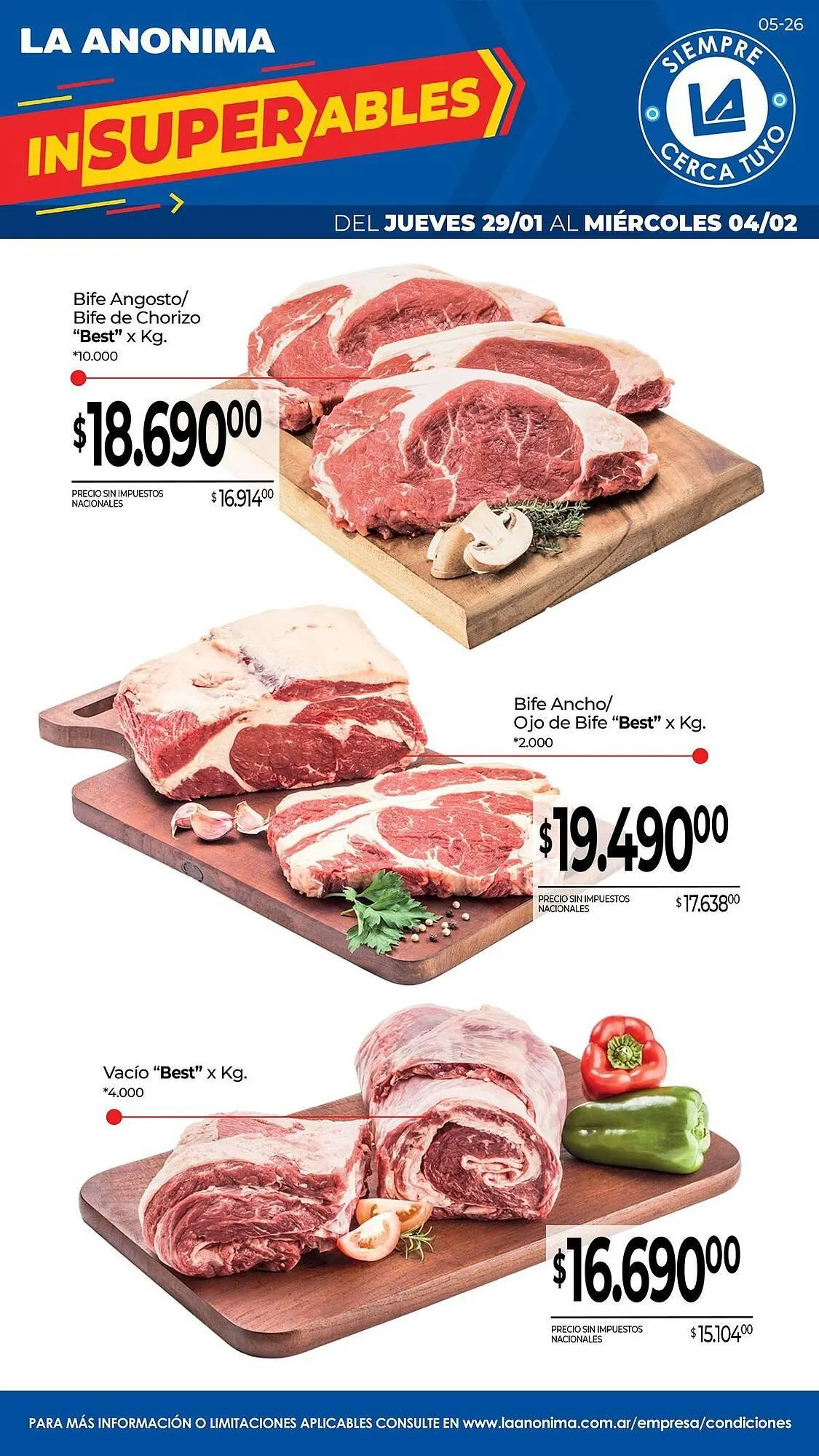 Catálogo La Anonima - 1