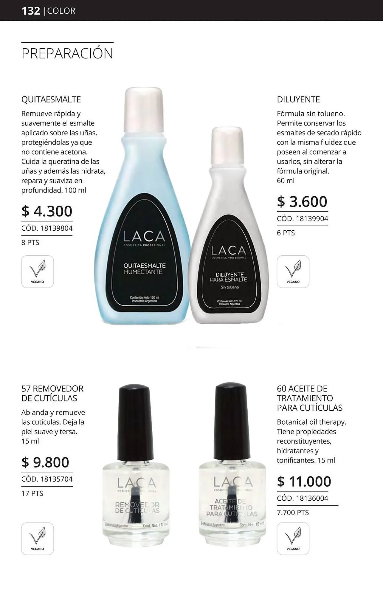 Ofertas de Catálogo Laboratorio LACA 2 de diciembre al 31 de diciembre 2024 - Página 132 del catálogo