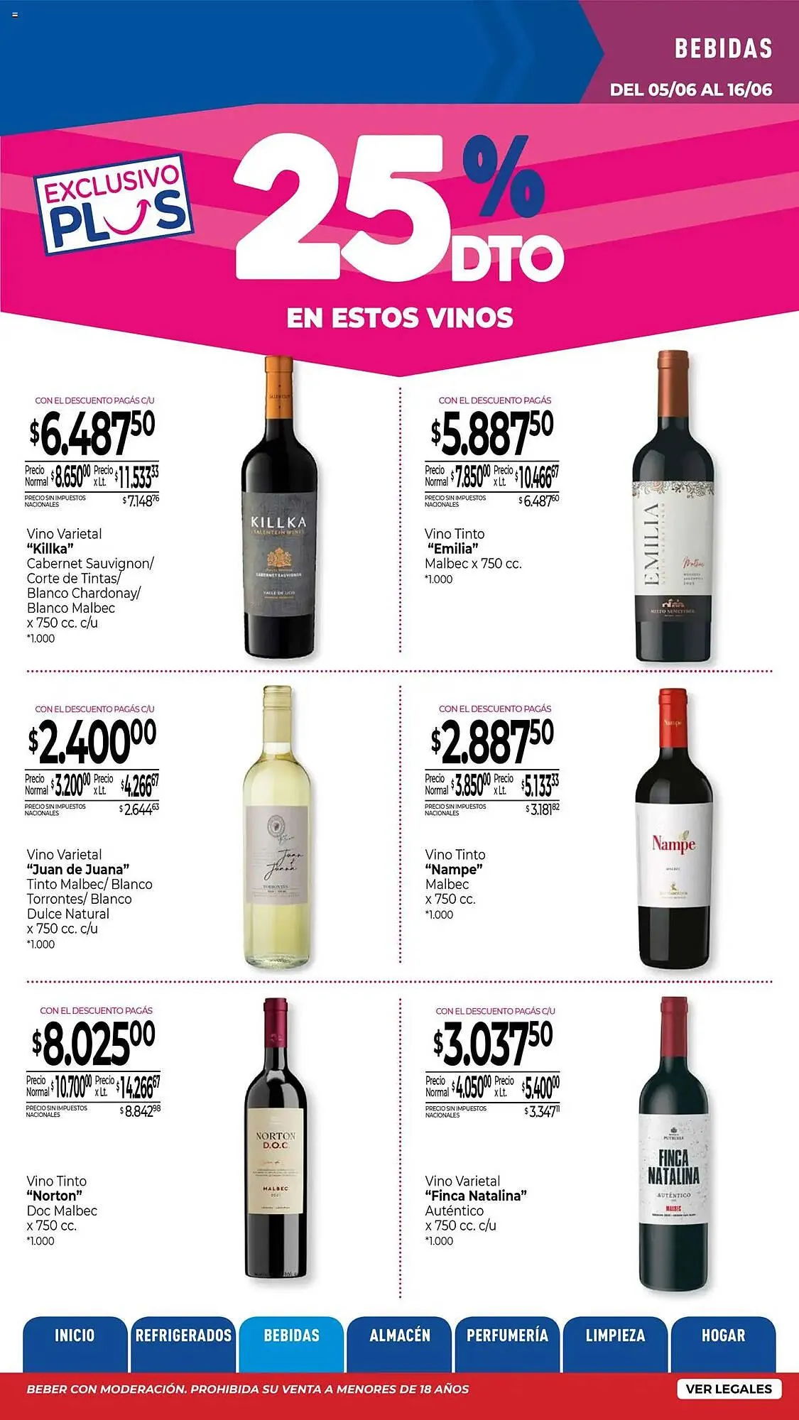 Ofertas de Catálogo La Anonima 5 de junio al 16 de junio 2025 - Página 14 del catálogo