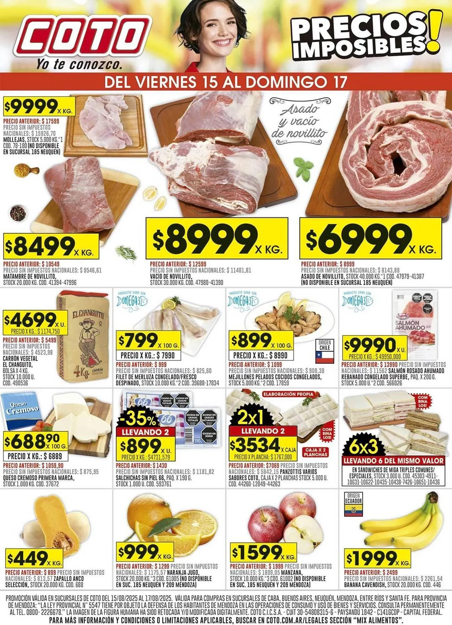 Ofertas de Catálogo Coto 15 de agosto al 17 de agosto 2025 - Página 1 del catálogo