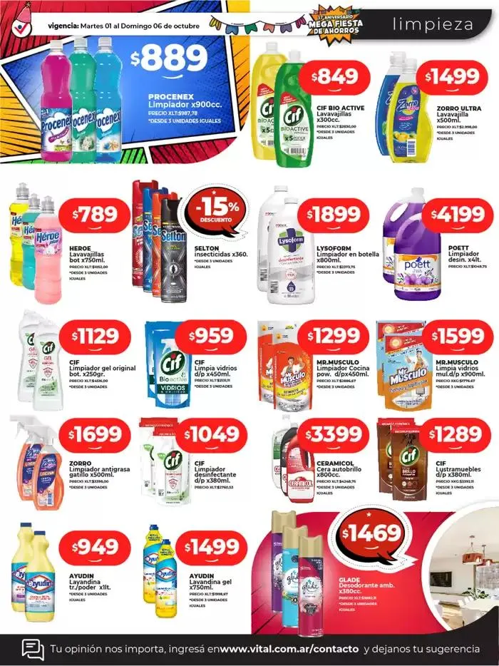 Ofertas de ¡Empezá la semana a puro AHORRO!! 1 de octubre al 6 de octubre 2024 - Página 7 del catálogo