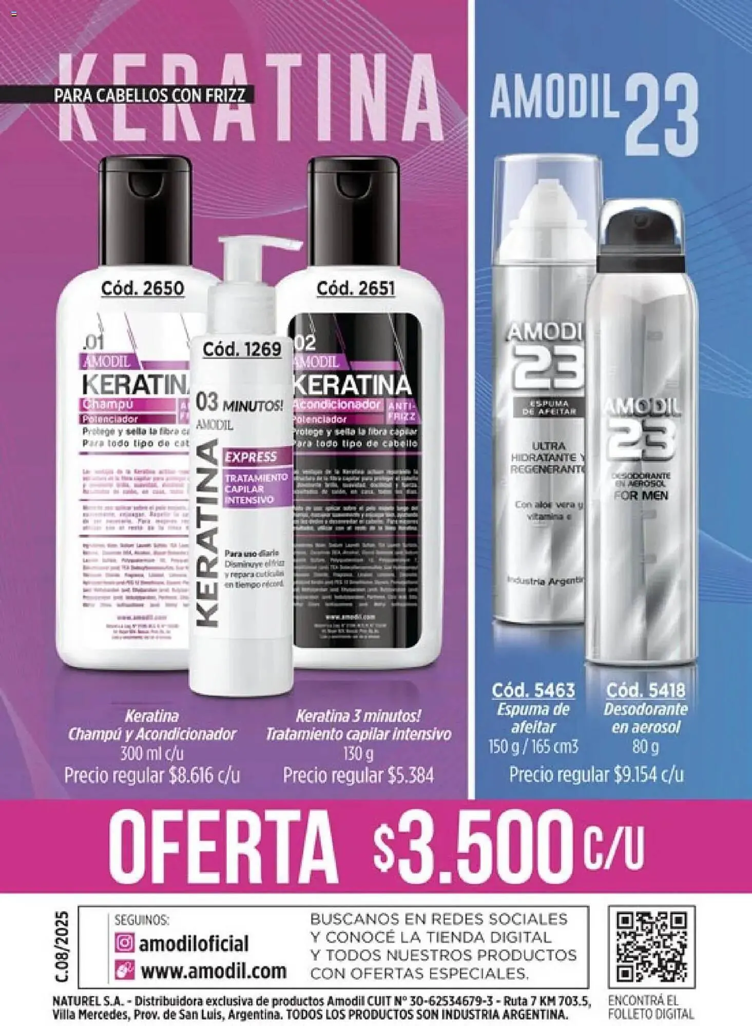 Ofertas de Catálogo Amodil 13 de abril al 24 de abril 2025 - Página 328 del catálogo