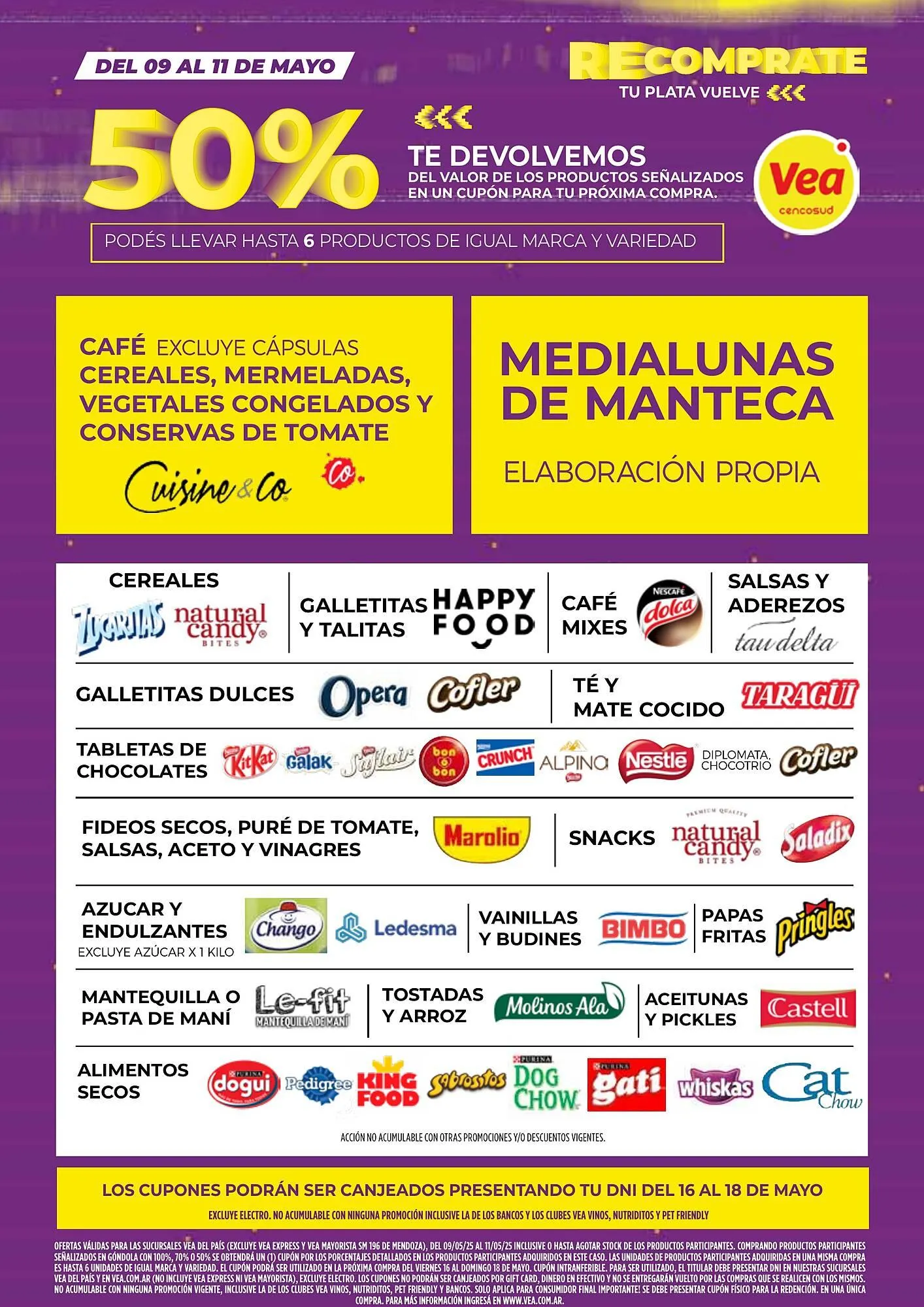 Ofertas de Catálogo Supermercados Vea 9 de mayo al 11 de mayo 2025 - Página 6 del catálogo
