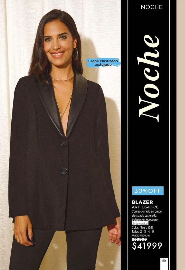 Ofertas de Juana Bonita Catalogo 2410 Empresarias 20 de septiembre al 31 de octubre 2024 - Página 119 del catálogo