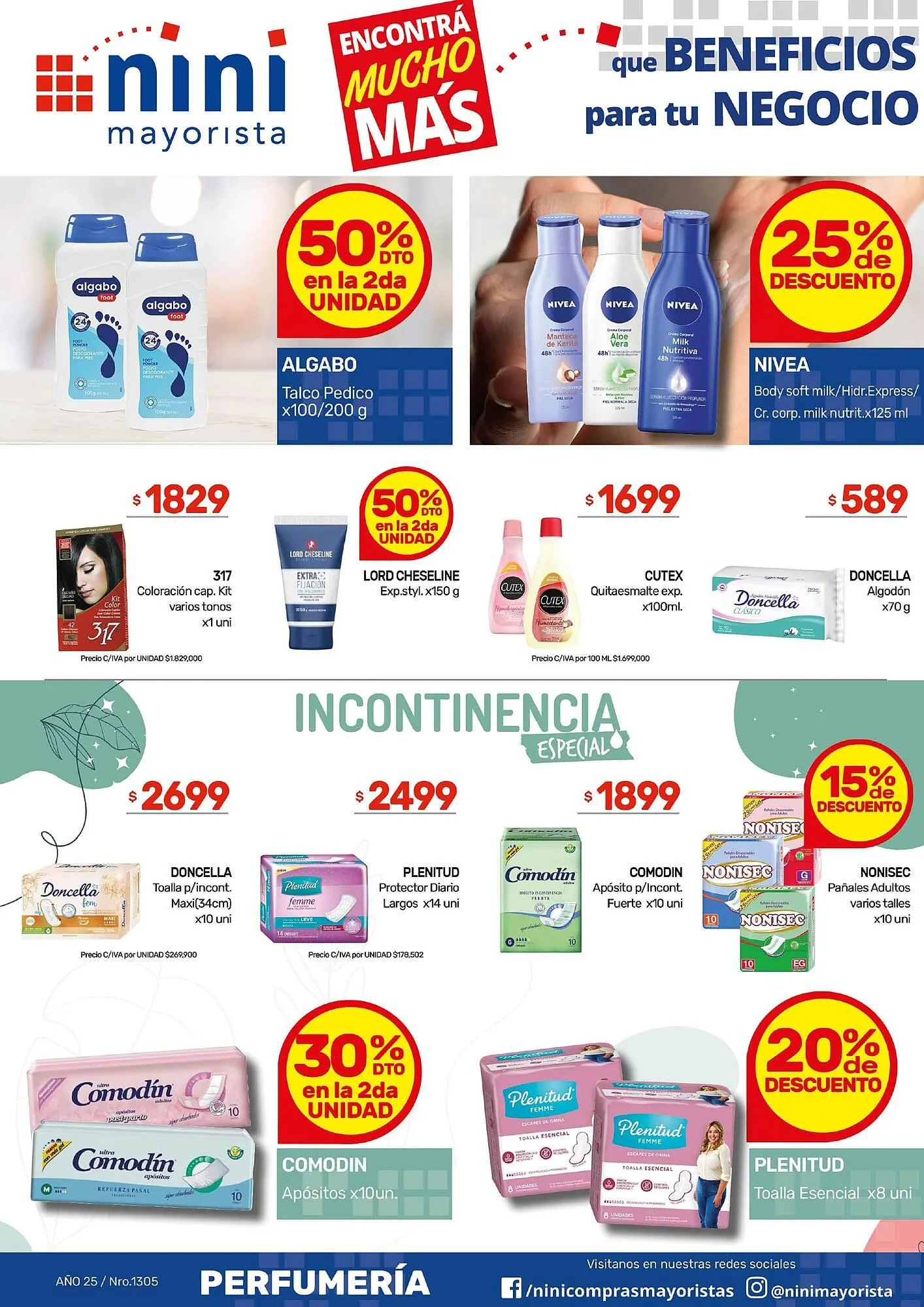 Ofertas de Catálogo Nini Mayorista 2 de junio al 8 de junio 2025 - Página 7 del catálogo
