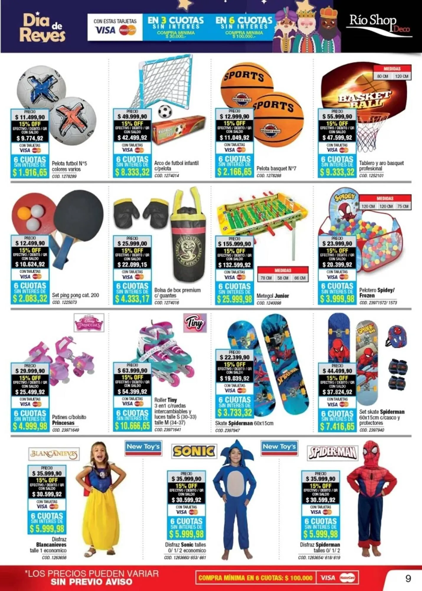 Ofertas de Catálogo Rio Shop Deco 6 de enero al 6 de enero 2026 - Página 9 del catálogo