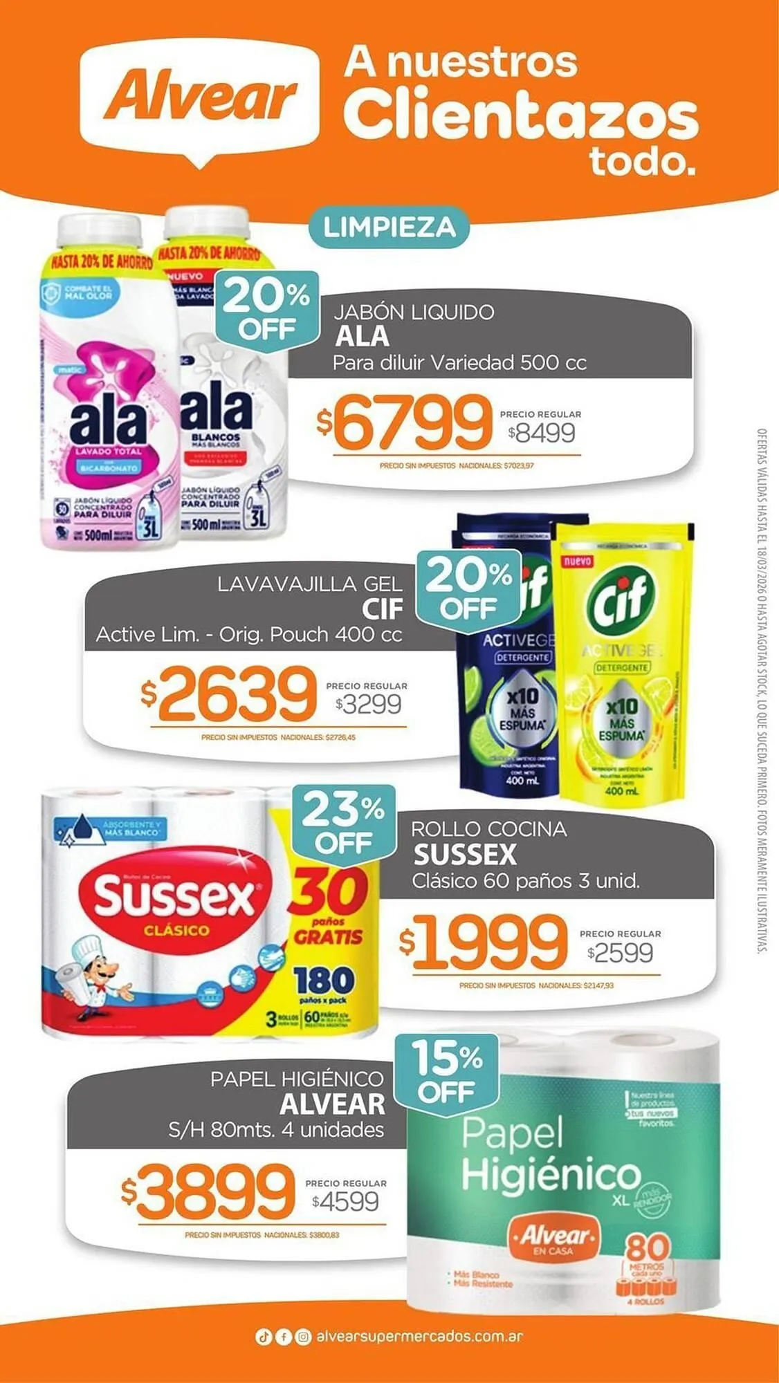 Ofertas de Catálogo Alvear 13 de marzo al 18 de marzo 2026 - Página 3 del catálogo