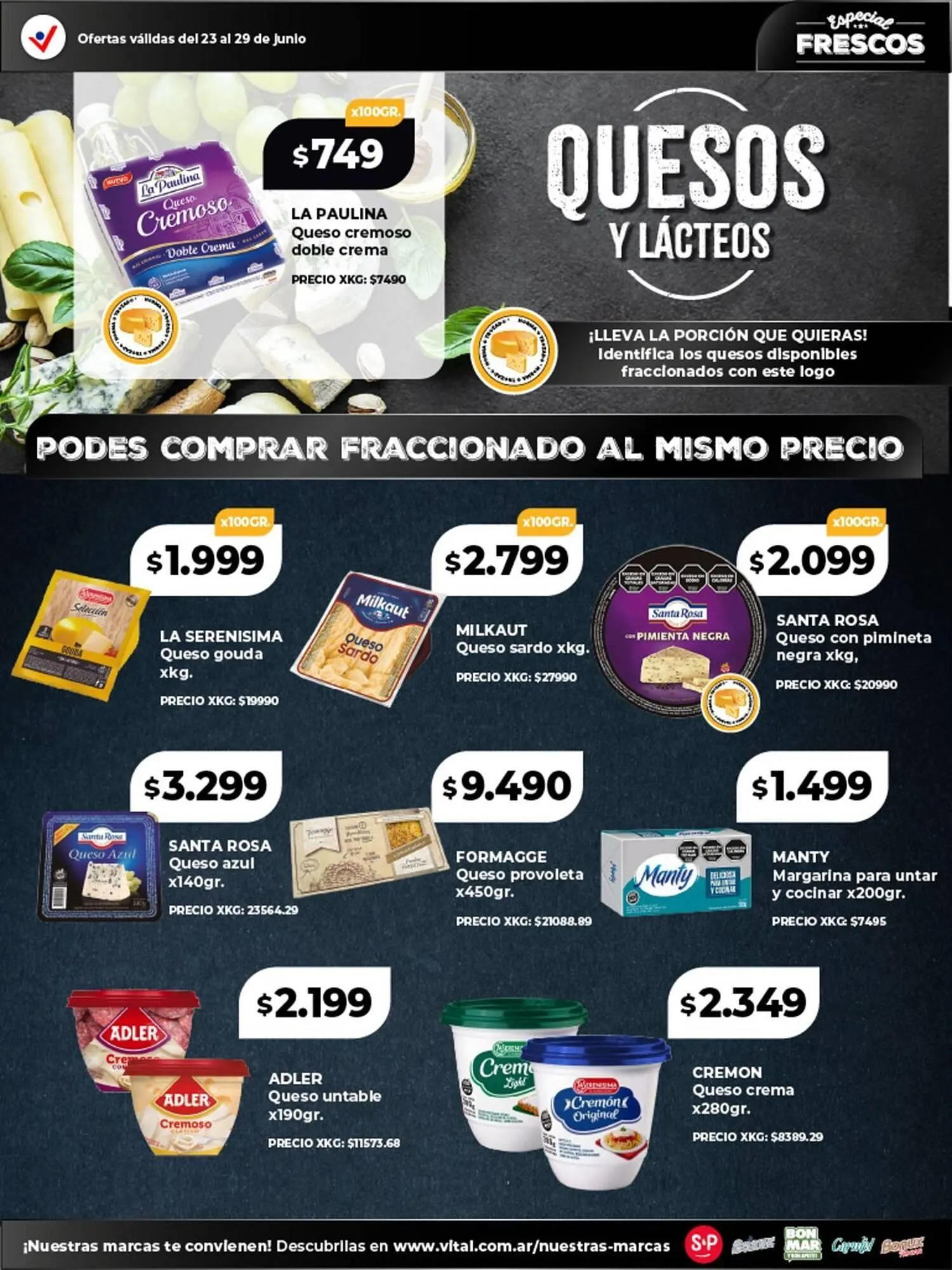 Ofertas de Catálogo Supermayorista Vital 23 de junio al 29 de junio 2025 - Página 2 del catálogo