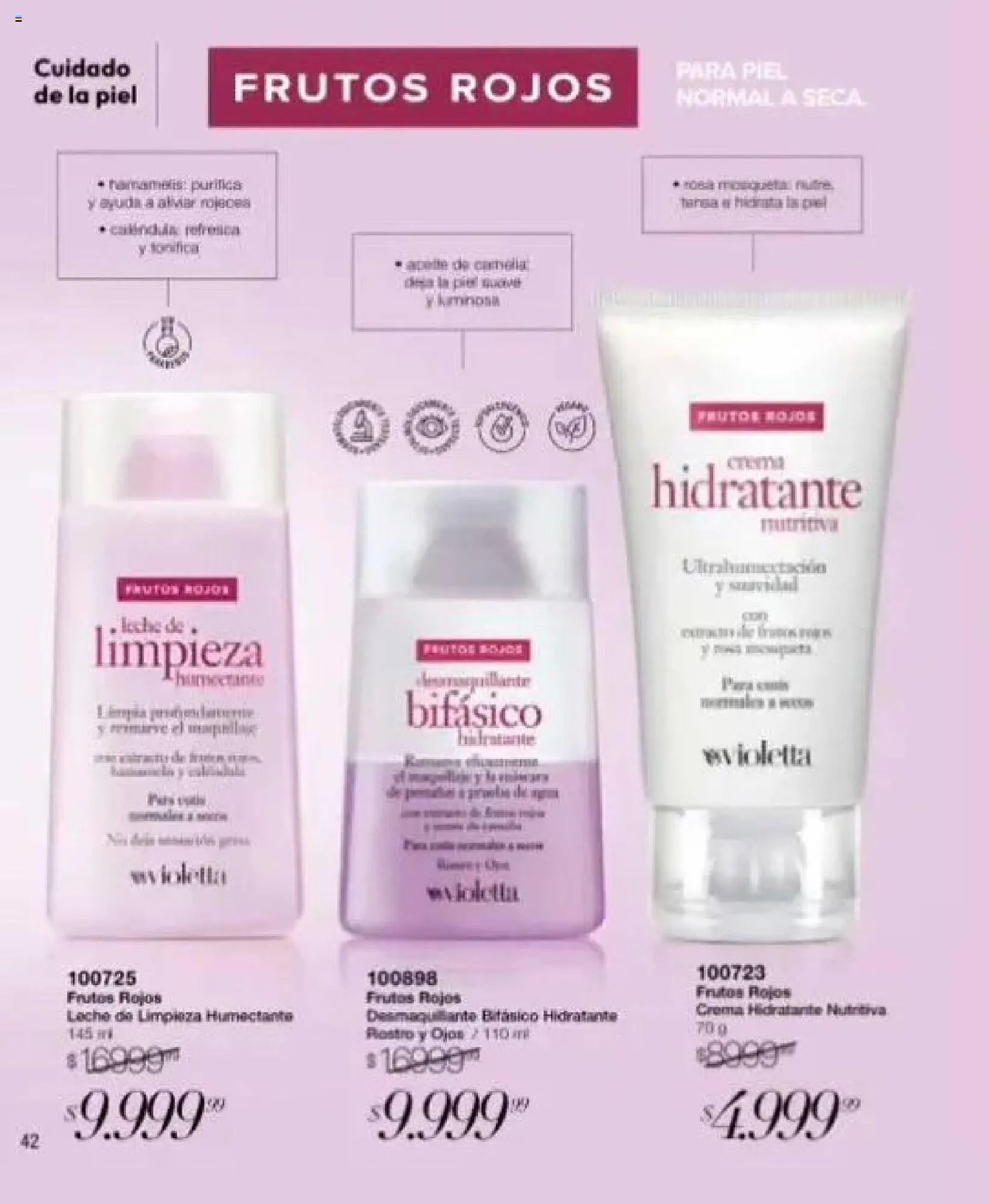 Ofertas de Catálogo Violetta Cosméticos 23 de septiembre al 6 de octubre 2024 - Página 40 del catálogo