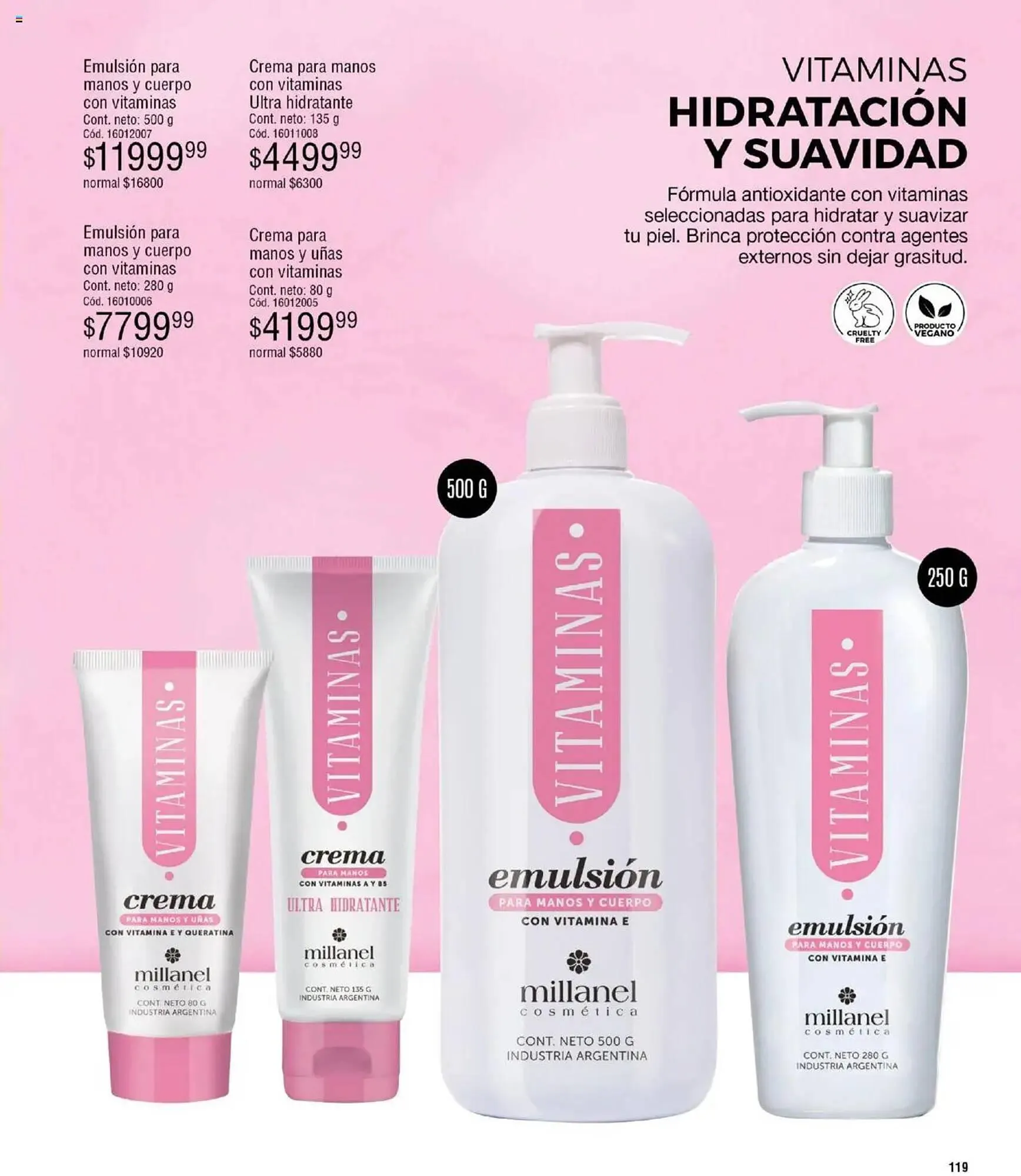 Ofertas de Catálogo Millanel Cosmética 31 de marzo al 27 de abril 2025 - Página 119 del catálogo