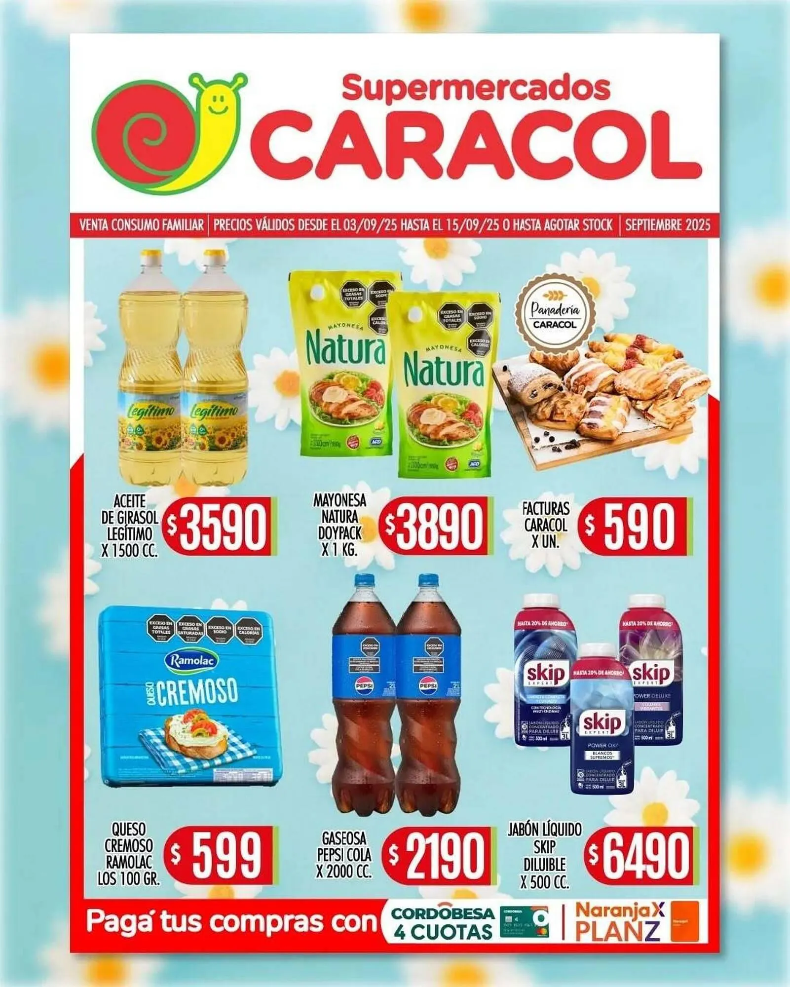 Ofertas de catálogo Supermercados Caracol 3 de septiembre al 15 de septiembre 2025 - Página 2 del catálogo