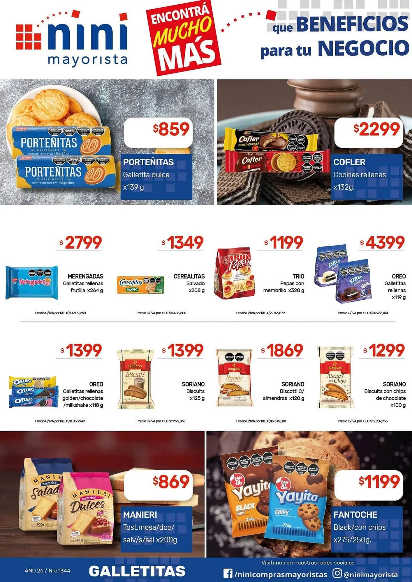 Ofertas de Catálogo Nini Mayorista 26 de enero al 1 de febrero 2026 - Página 28 del catálogo