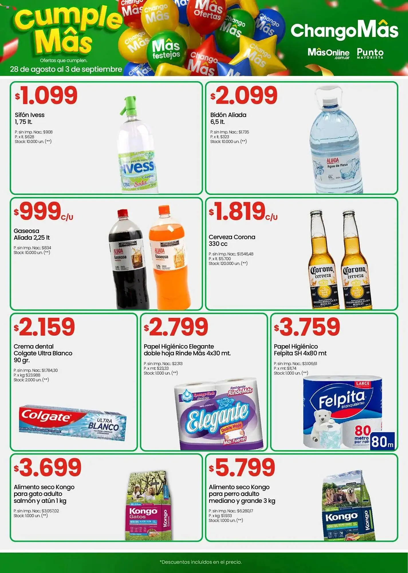 Ofertas de Catálogo Changomas 28 de agosto al 3 de septiembre 2025 - Página 6 del catálogo