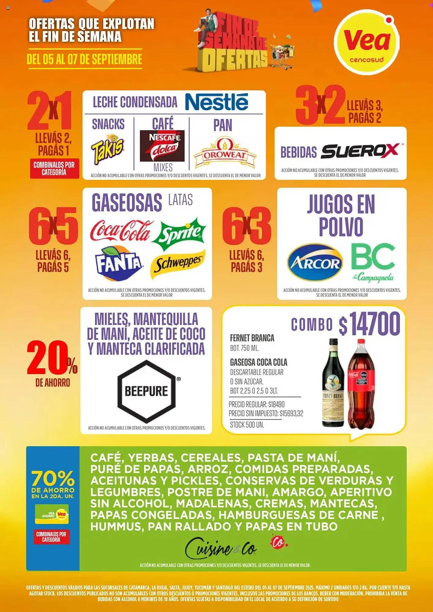 Ofertas de Catálogo Supermercados Vea 5 de septiembre al 7 de septiembre 2025 - Página 5 del catálogo